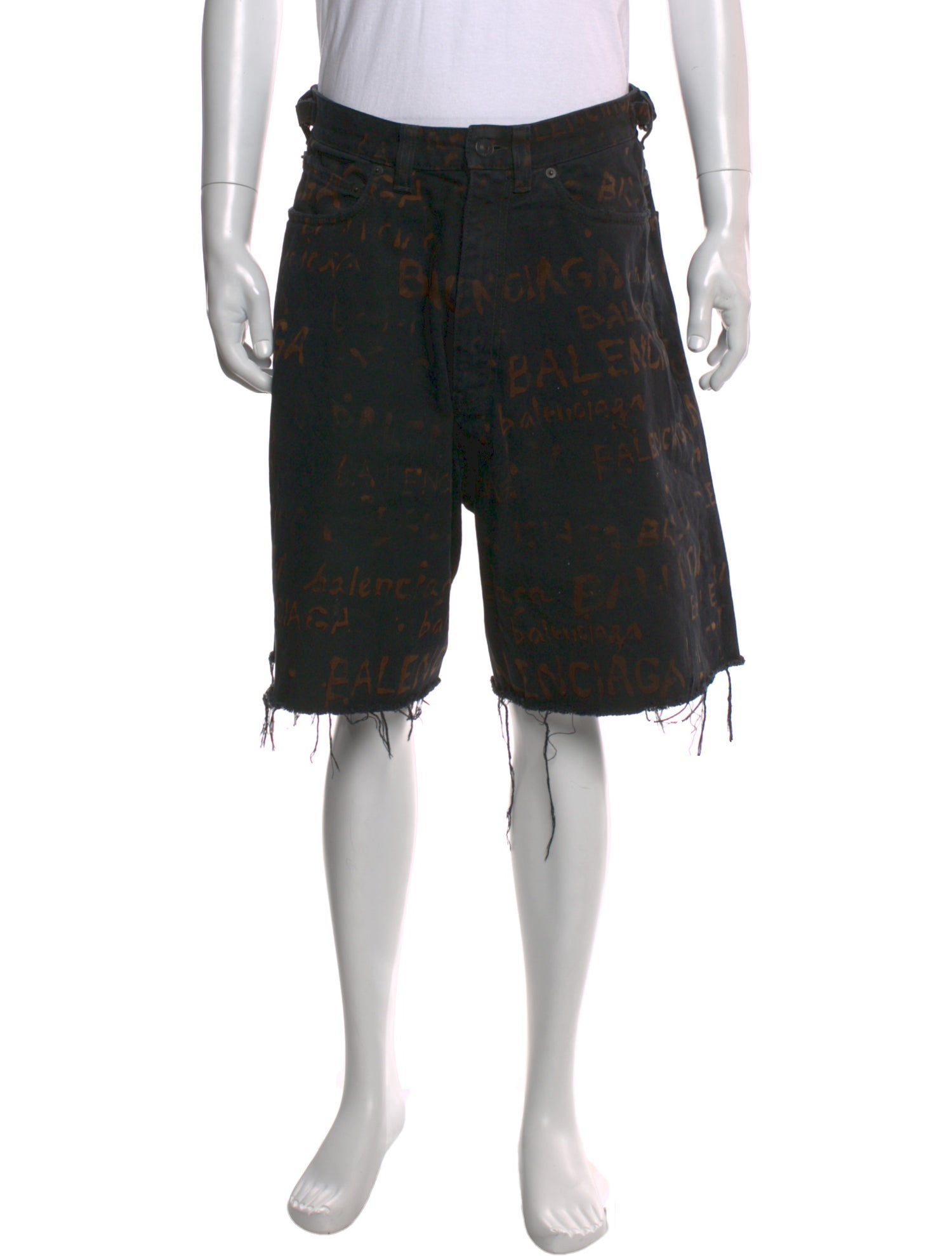 Balenciaga 2024 Denim Shorts