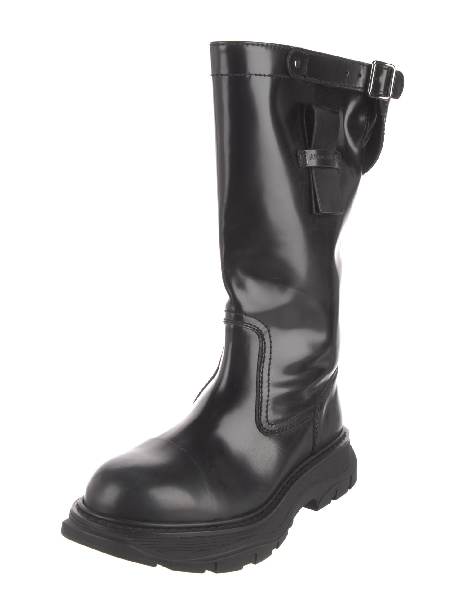 Alexander McQueen Leather Boots