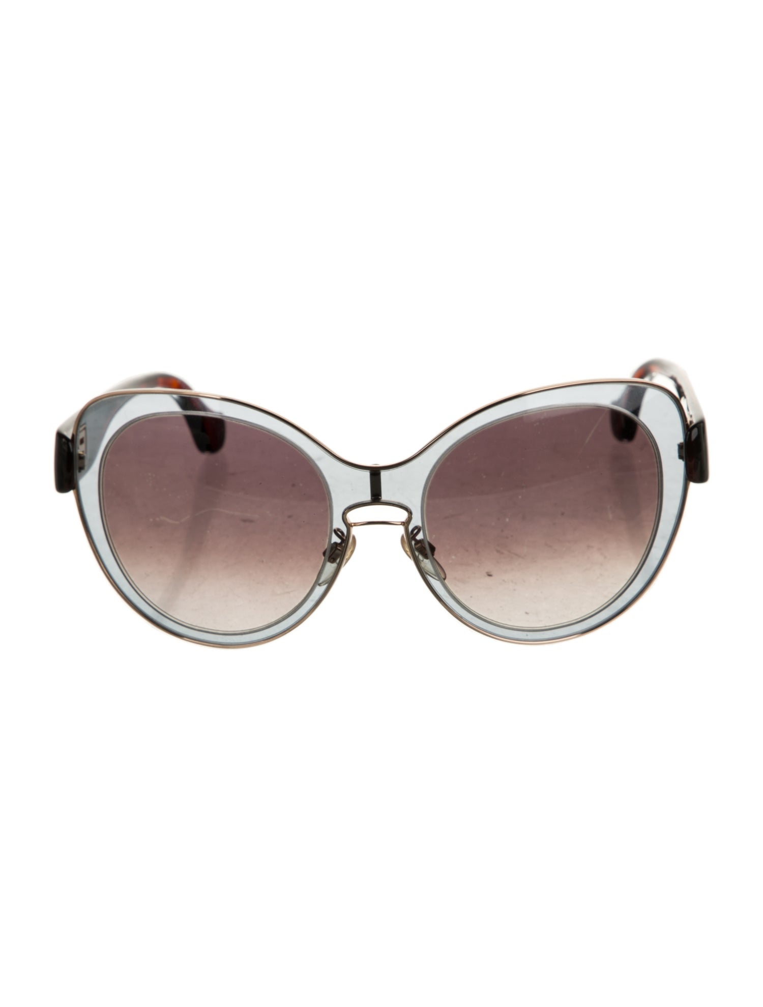 Balenciaga Oversize Gradient Sunglasses