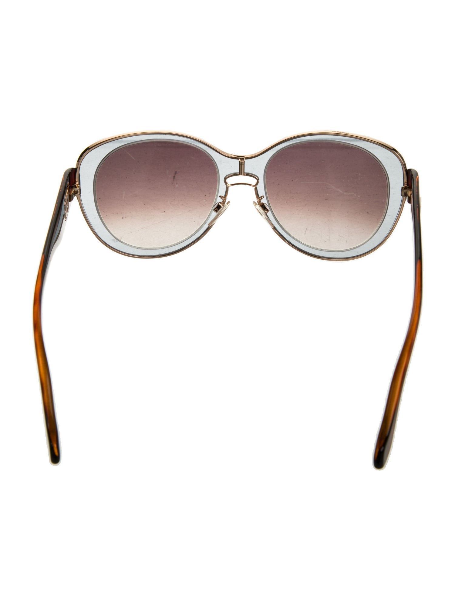 Balenciaga Oversize Gradient Sunglasses