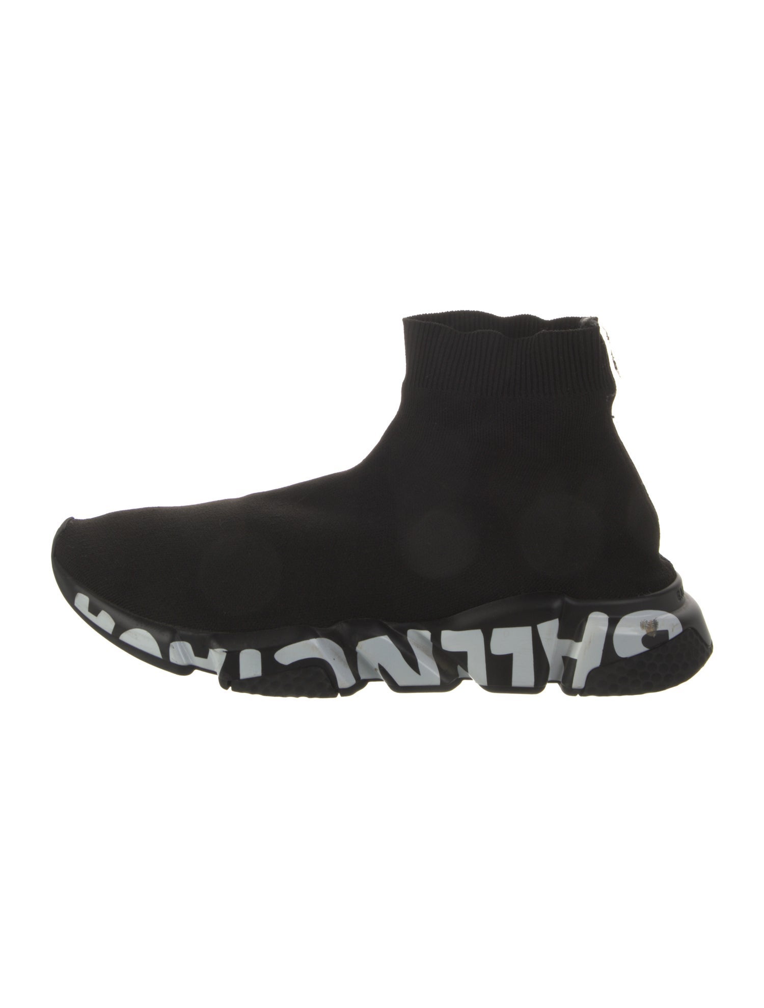 Balenciaga Graffiti Speed Trainer Sock Sneakers