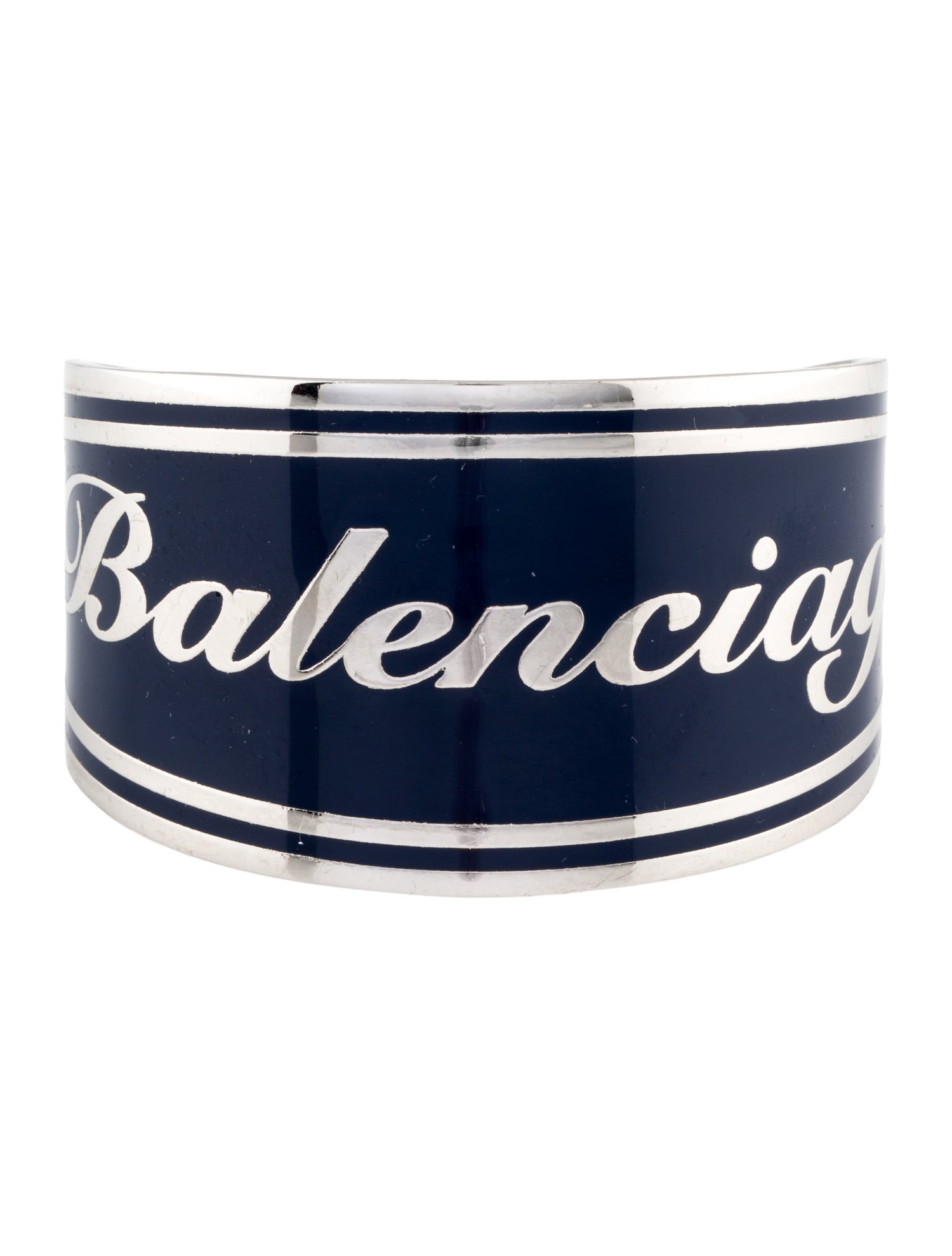 Balenciaga Enamel Cuff Bracelet