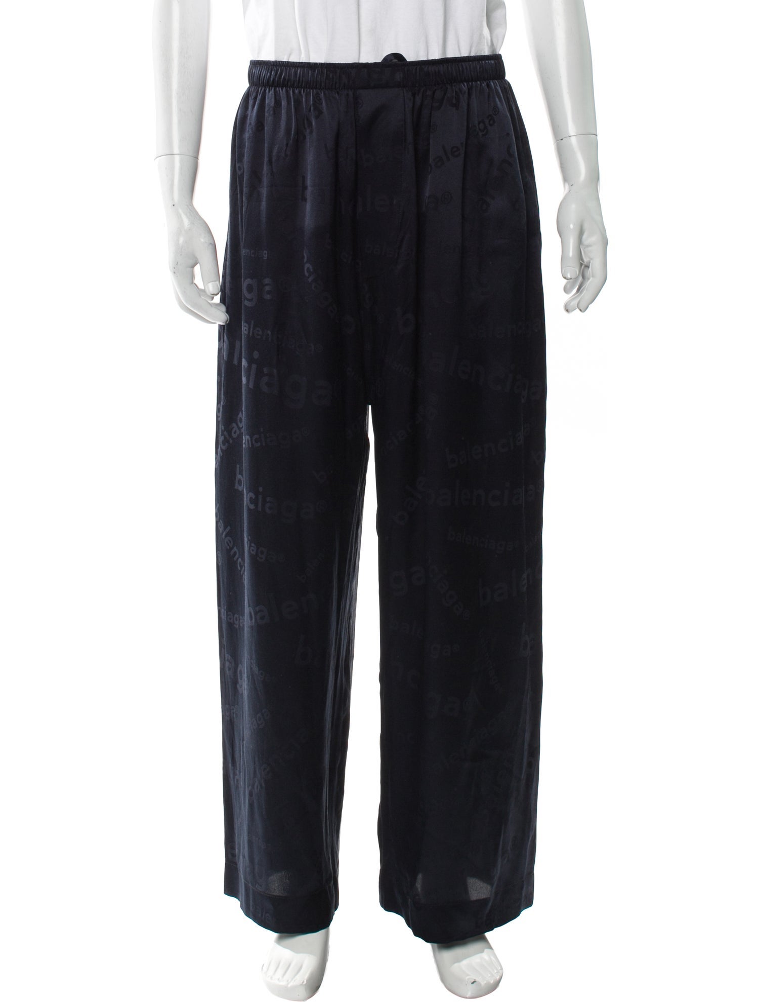 Balenciaga 2024 Silk Pajama Bottoms