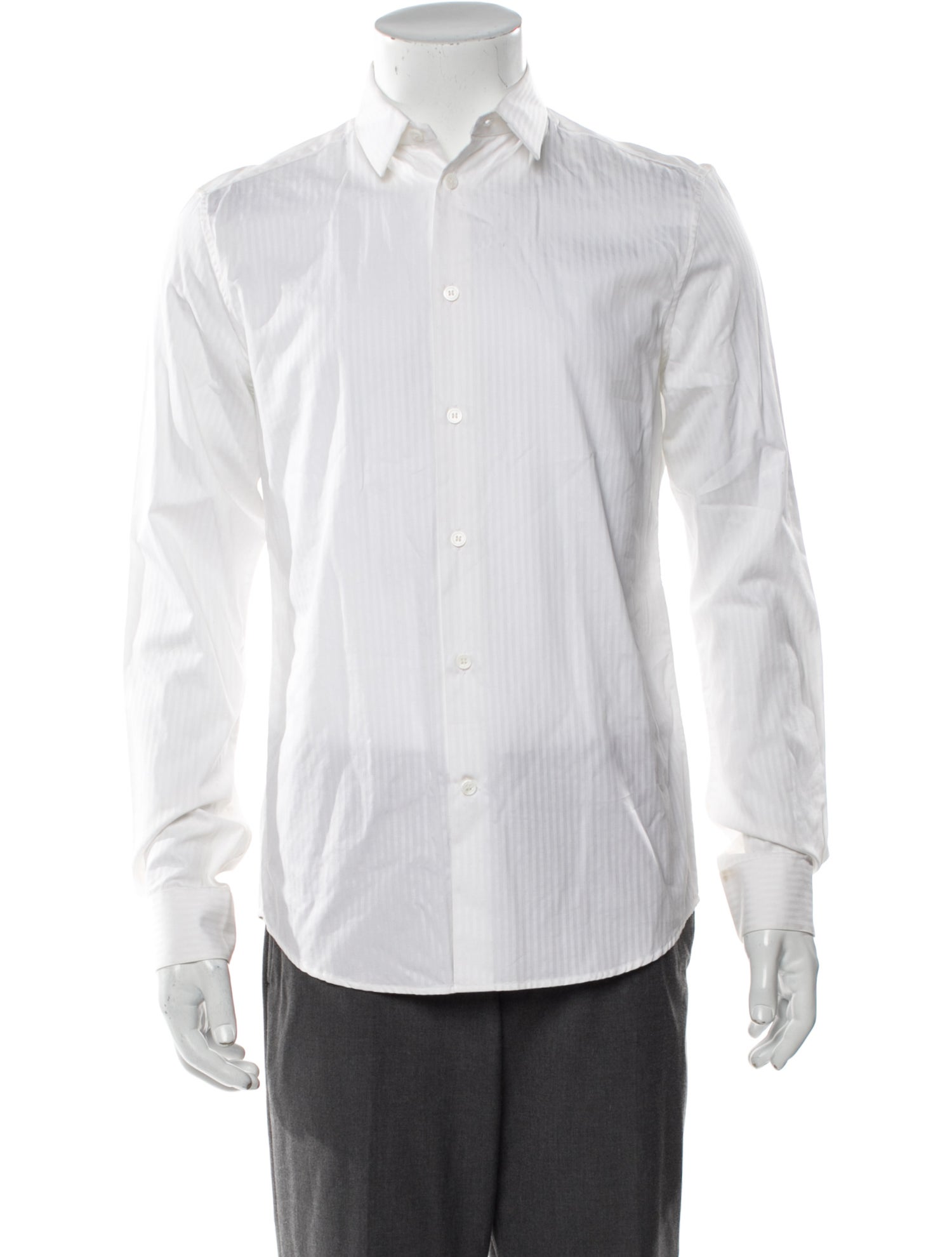 Balenciaga 2008 Long Sleeve Dress Shirt