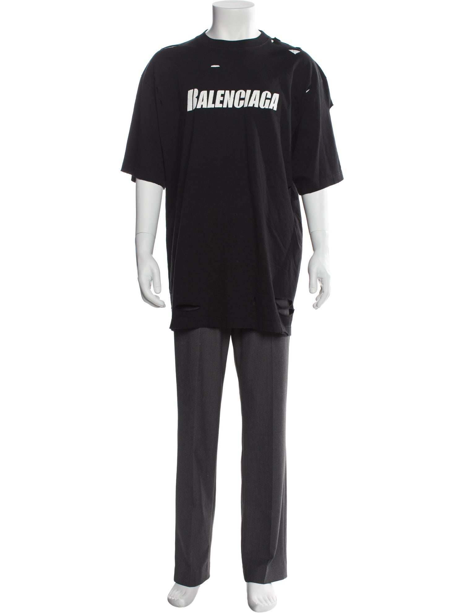 Balenciaga 2021 Graphic Print T-Shirt