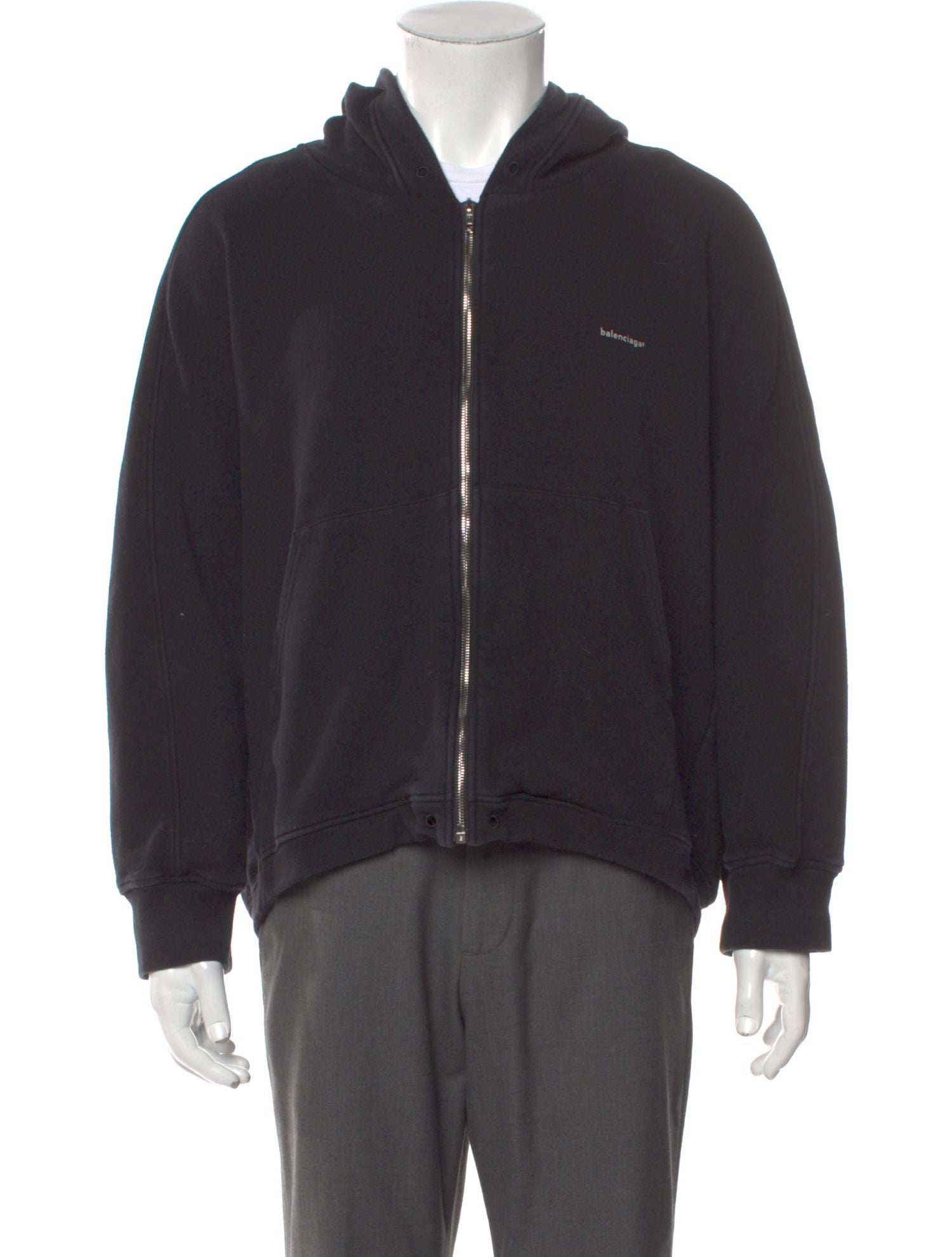 Balenciaga 2017 Copyright Logo Hoodie