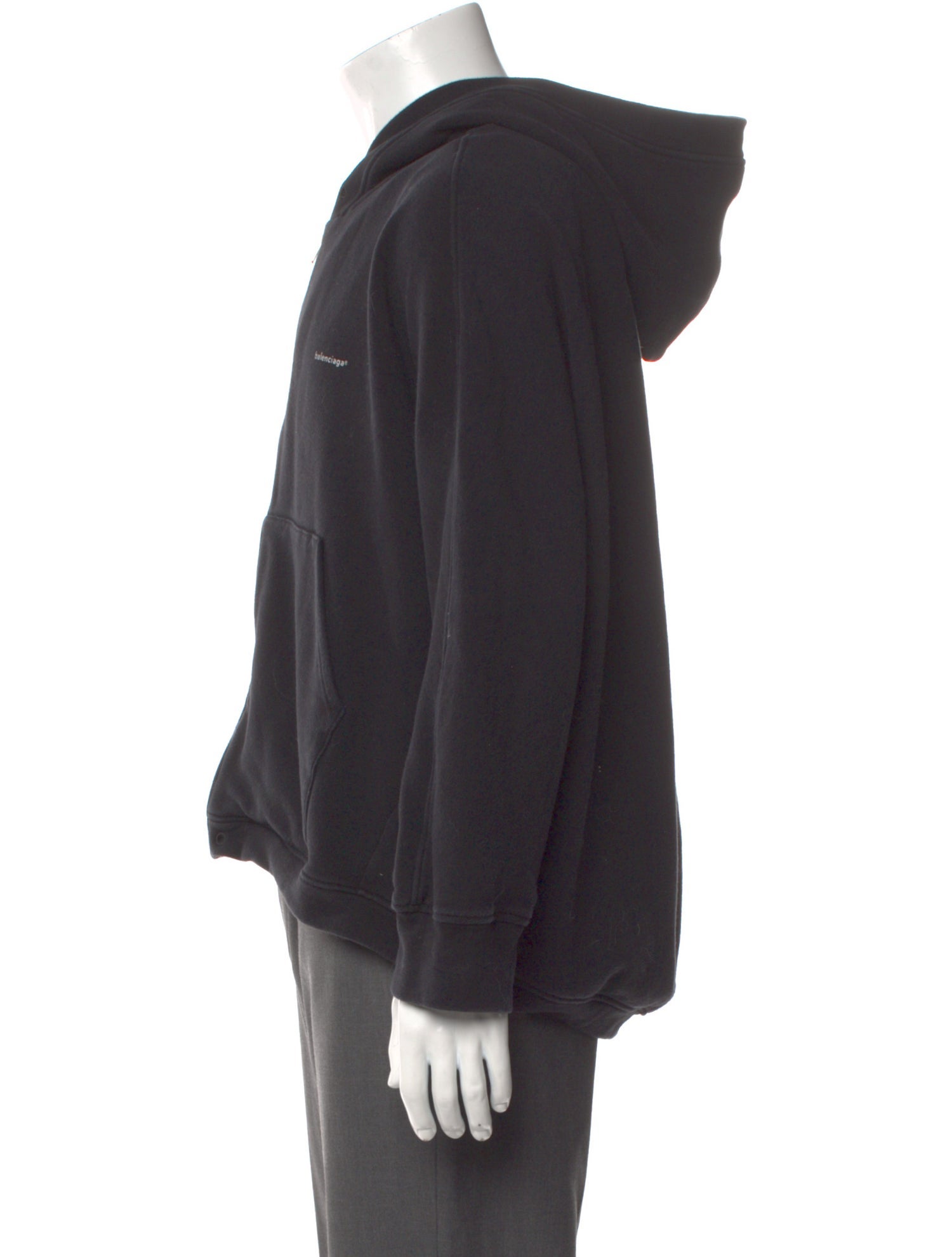 Balenciaga 2017 Copyright Logo Hoodie