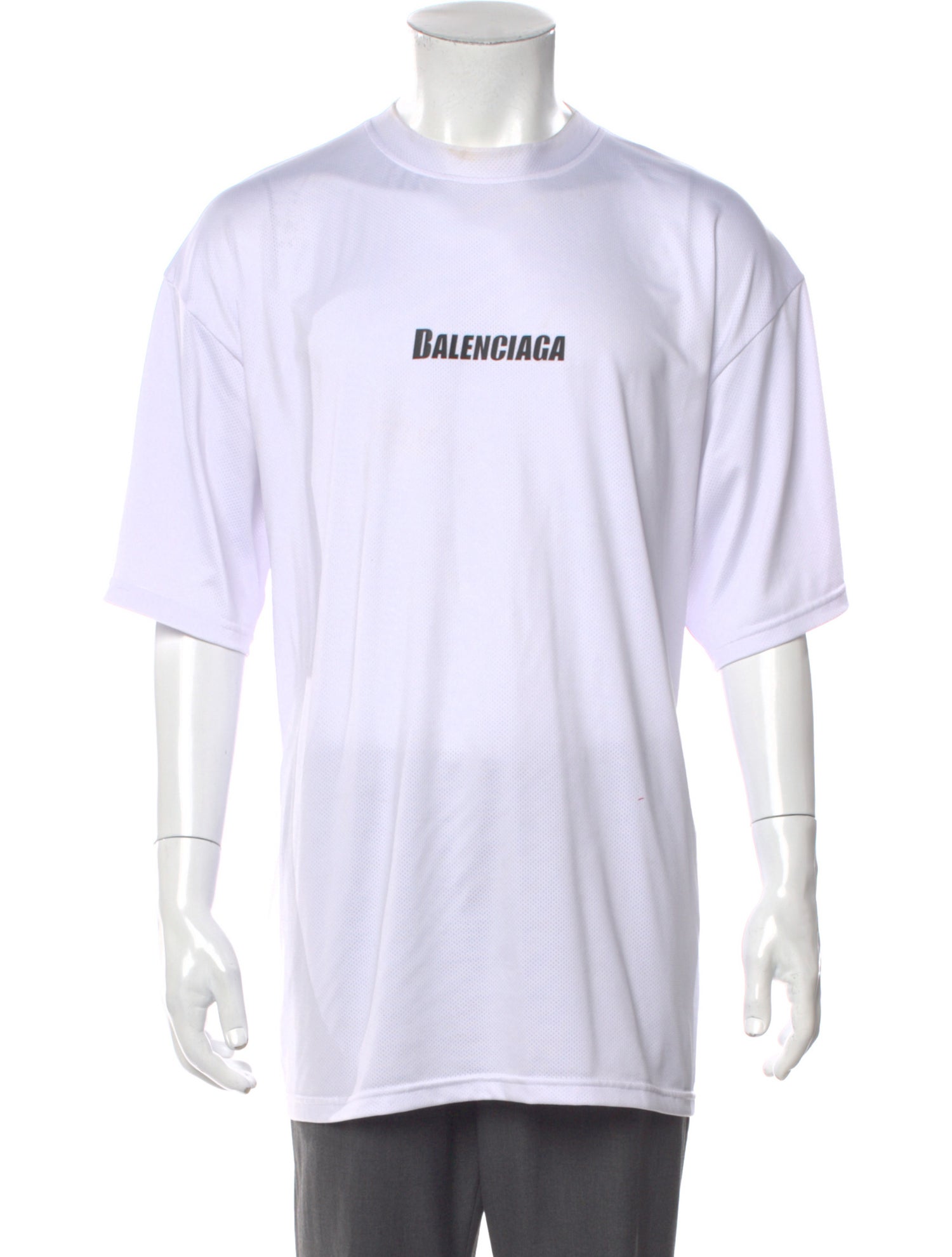 Balenciaga Signature Logo Graphic Print T-Shirt