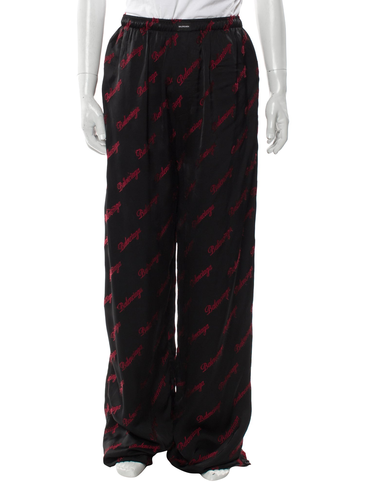 Balenciaga 2021 Printed Pajama Bottoms