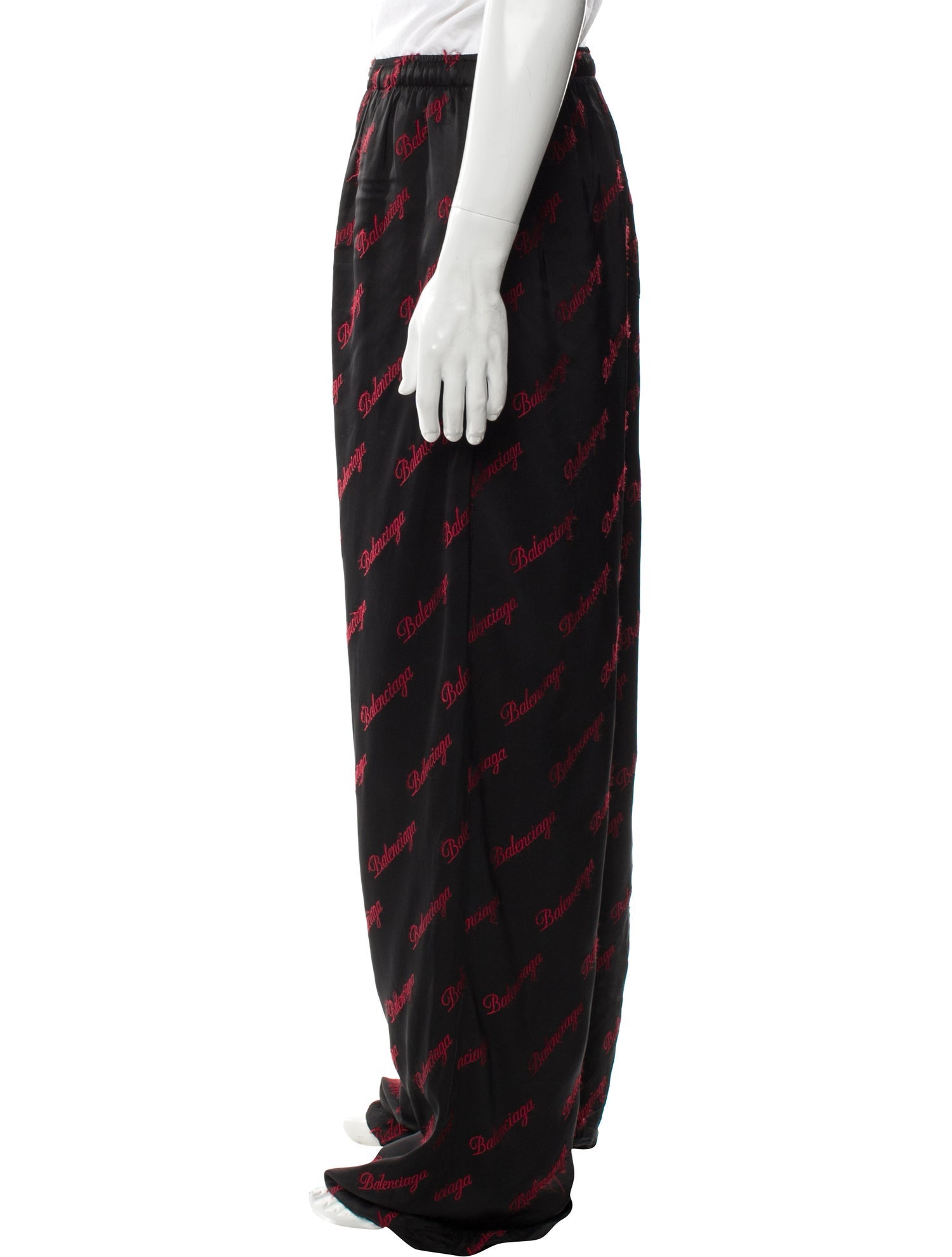 Balenciaga 2021 Printed Pajama Bottoms