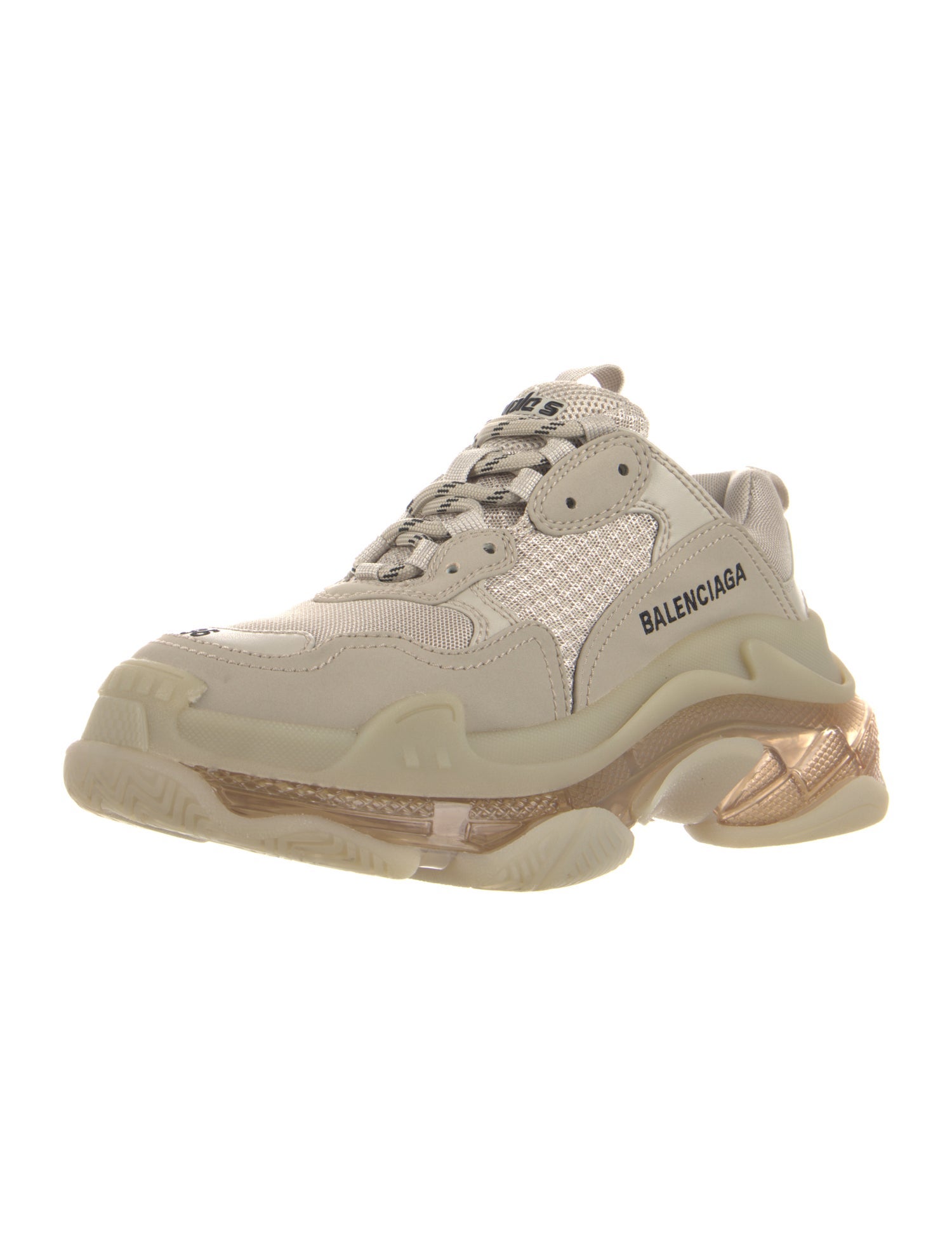 Balenciaga Triple S 'Clear Sole' Chunky Sneakers