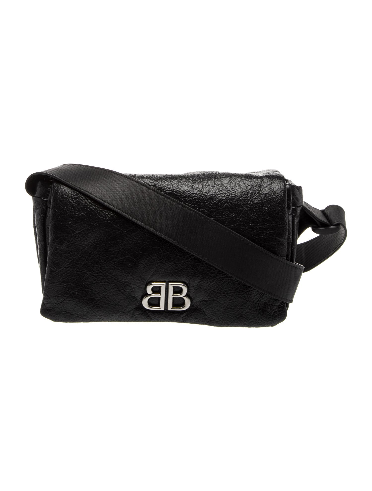 Balenciaga Leather Monaco Flap 2024