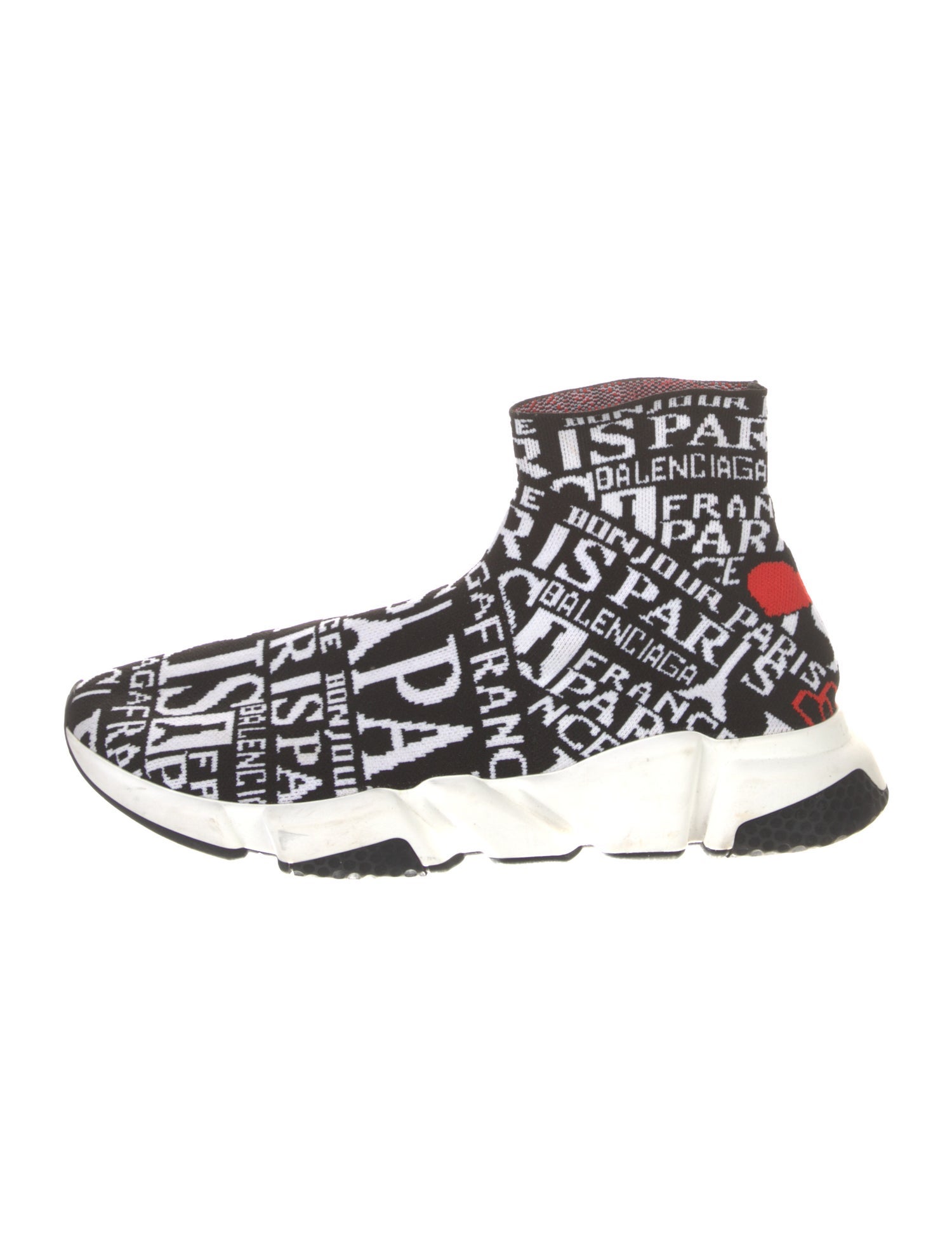 Balenciaga Printed Sock Sneakers