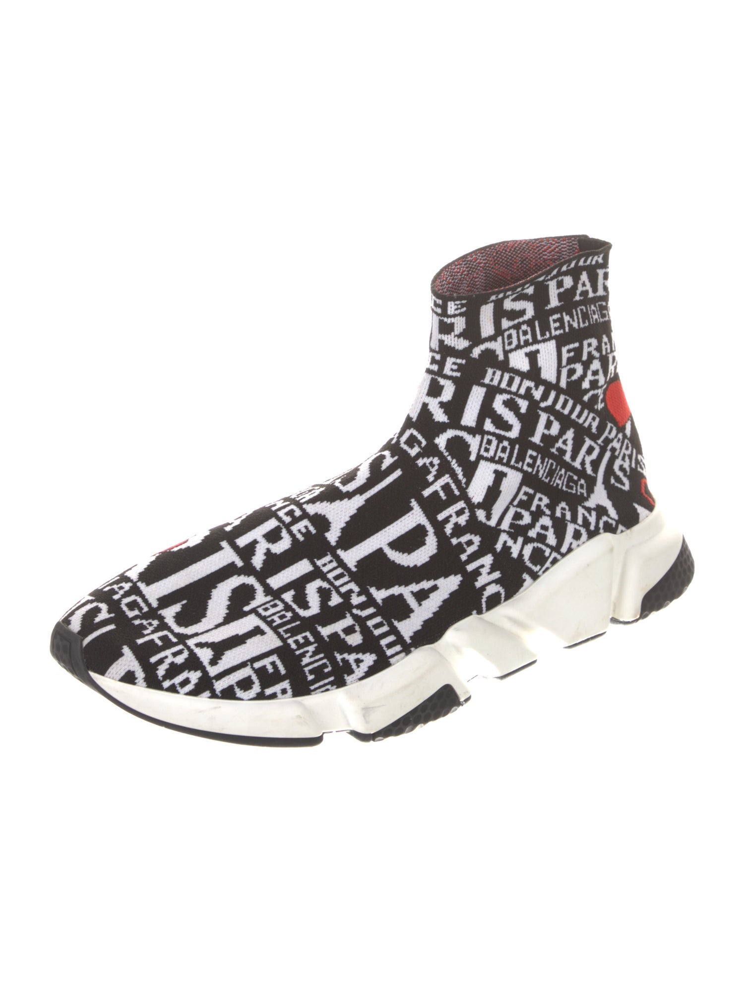 Balenciaga Printed Sock Sneakers