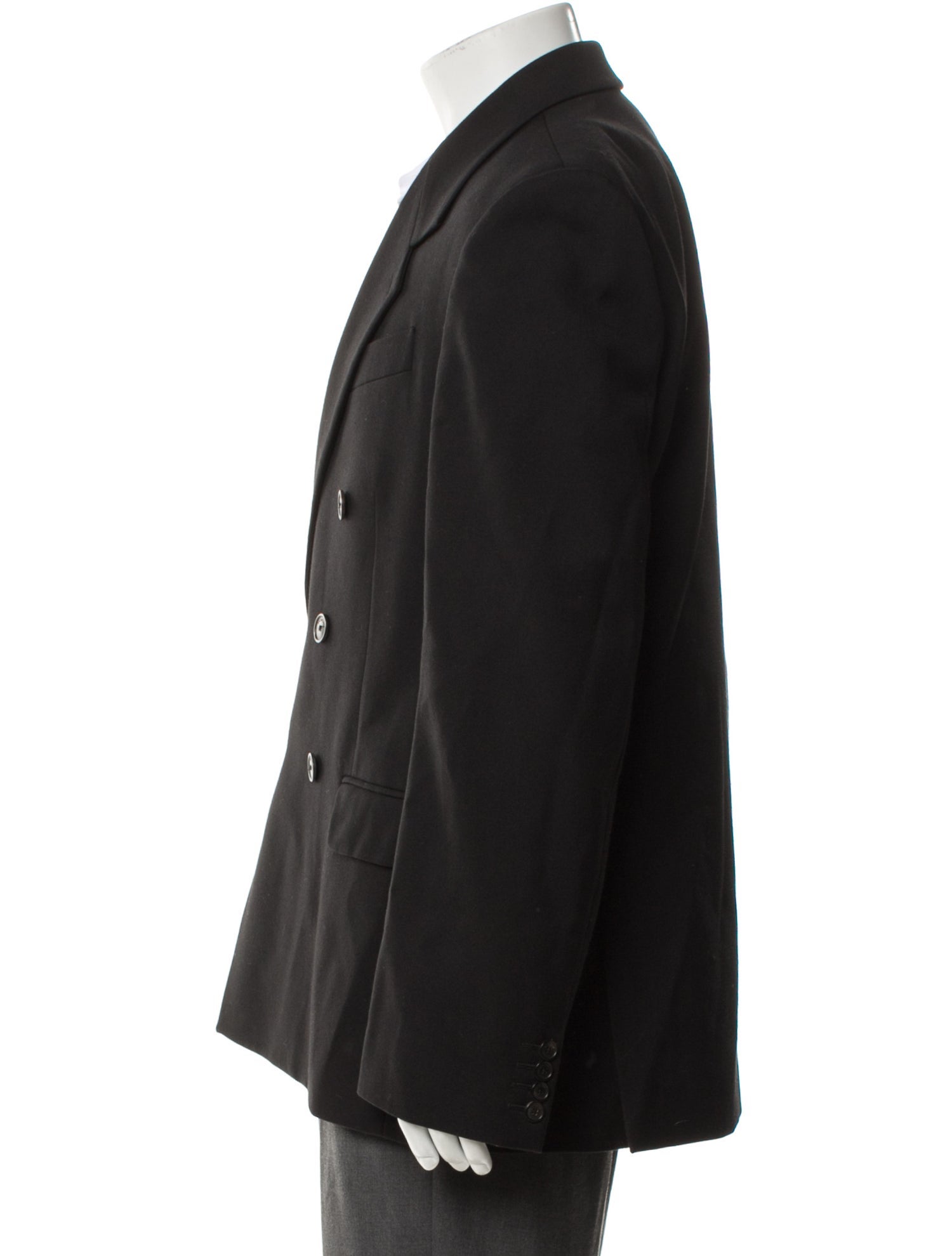 Balenciaga 2017 Virgin Wool Peacoat