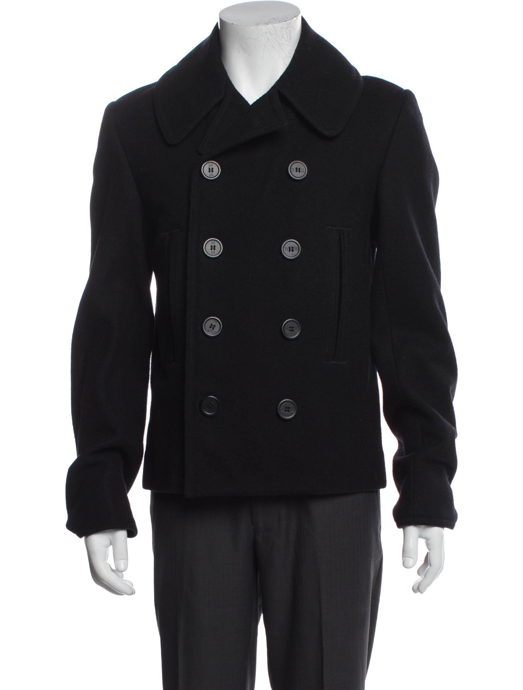 Balenciaga 2011 Wool Peacoat