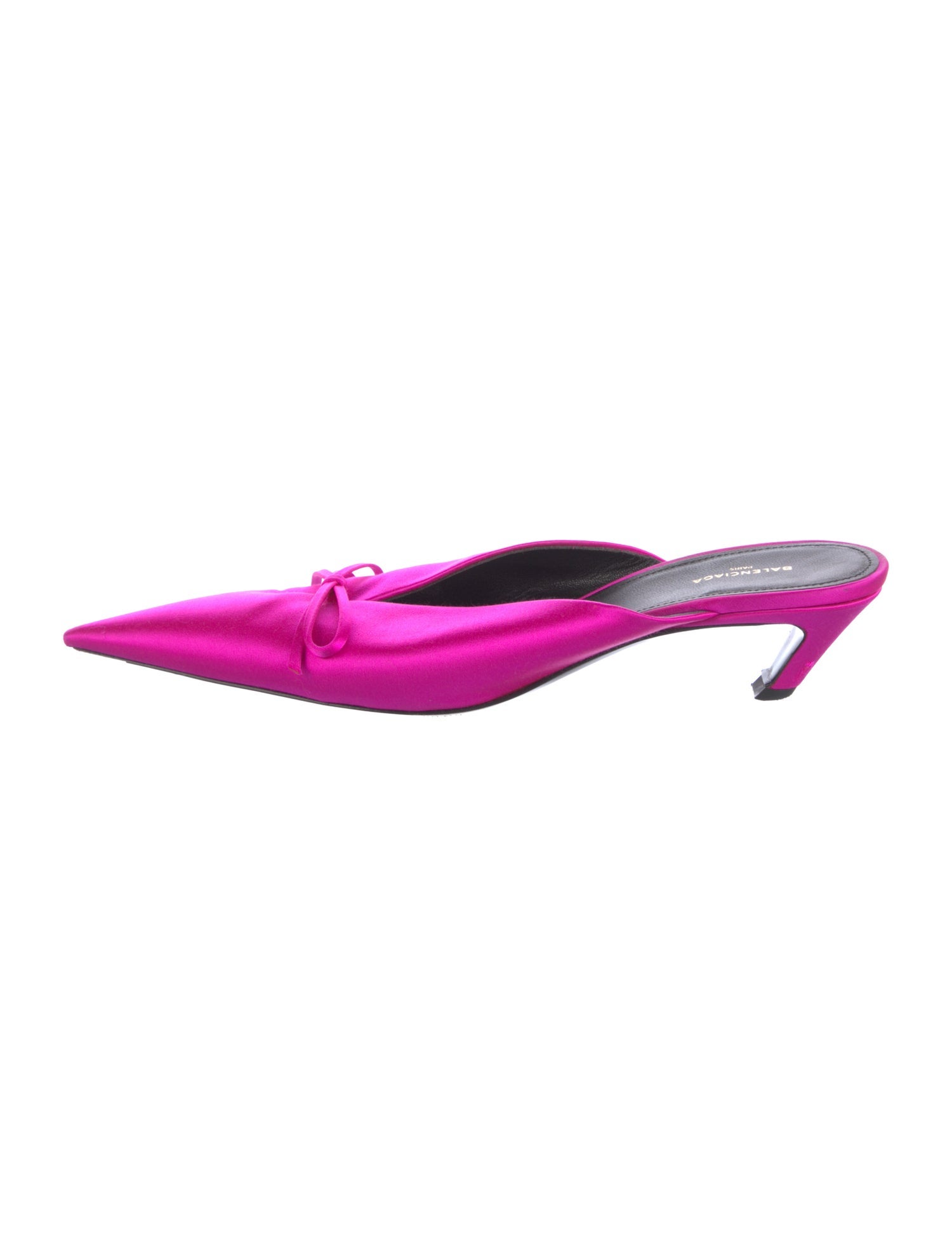 Balenciaga Satin Slides