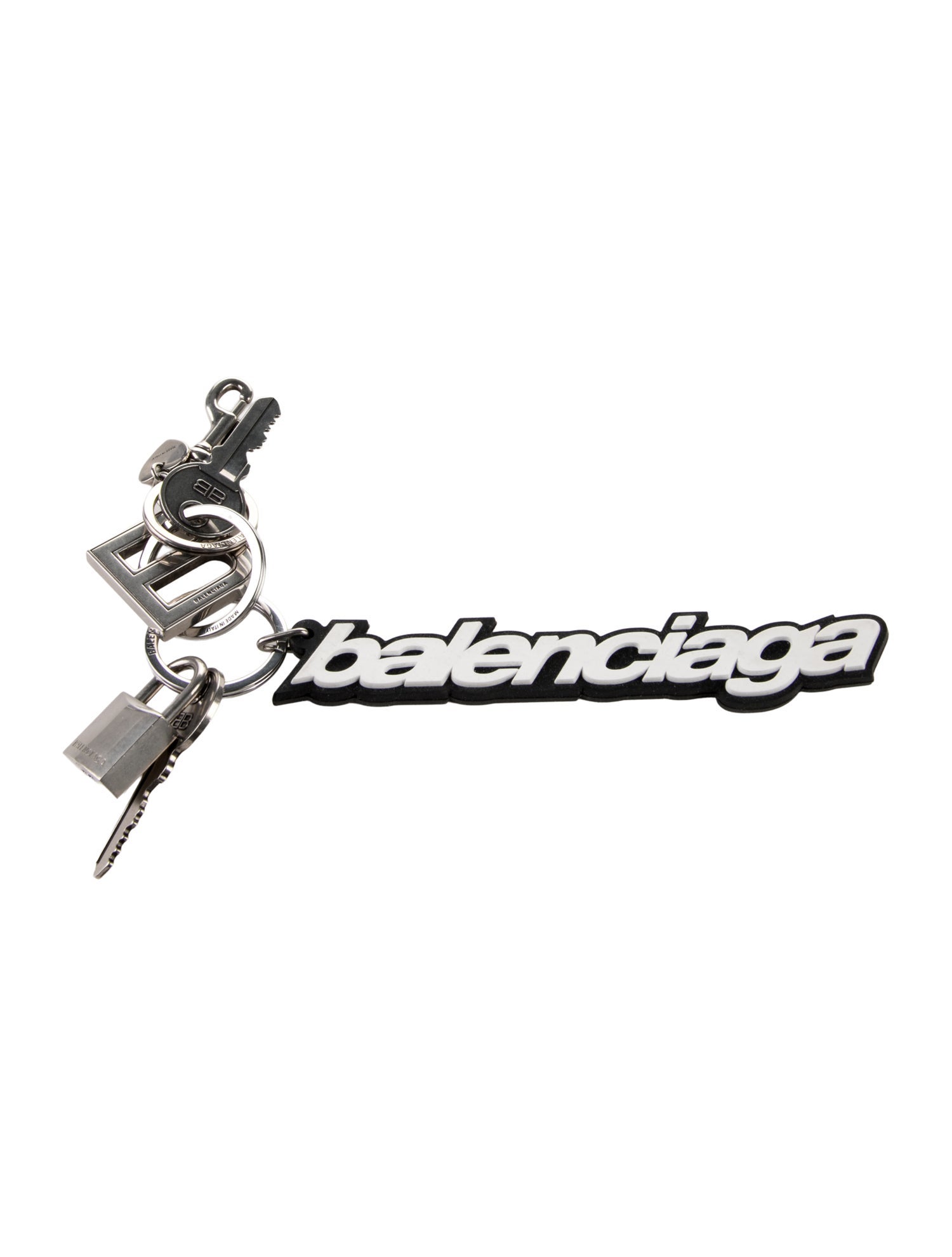 Balenciaga Multi Charm Keychain