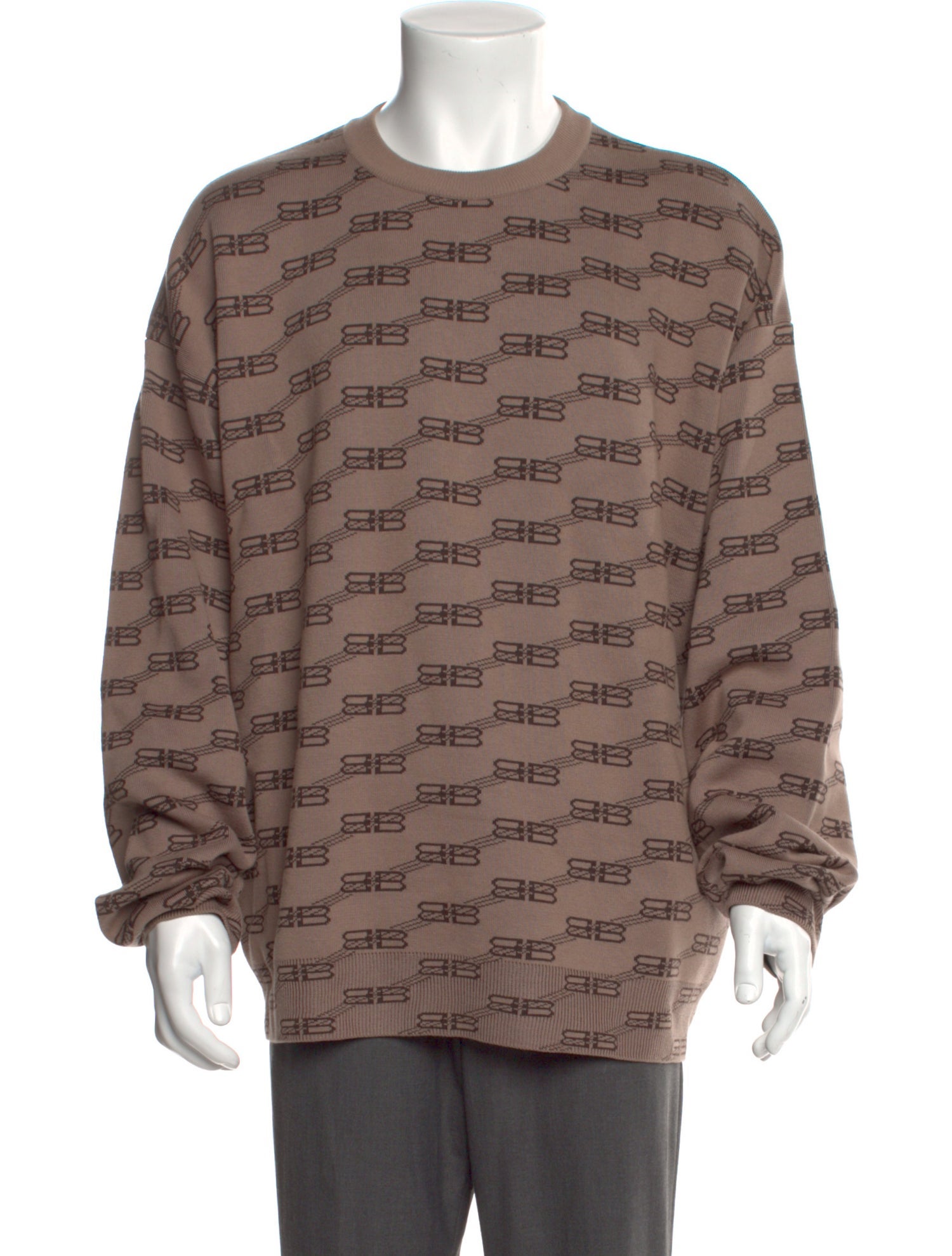 Balenciaga 2022 BB Monogram Pullover