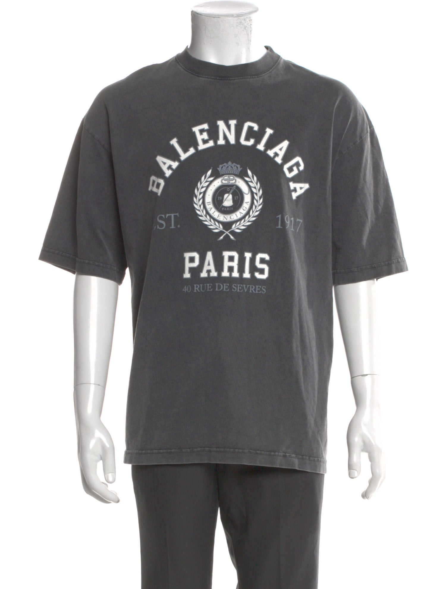 Balenciaga 2021 Graphic Print T-Shirt