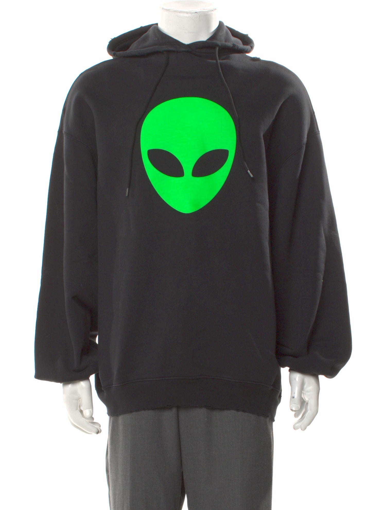 Balenciaga 2020 Graphic Print Hoodie