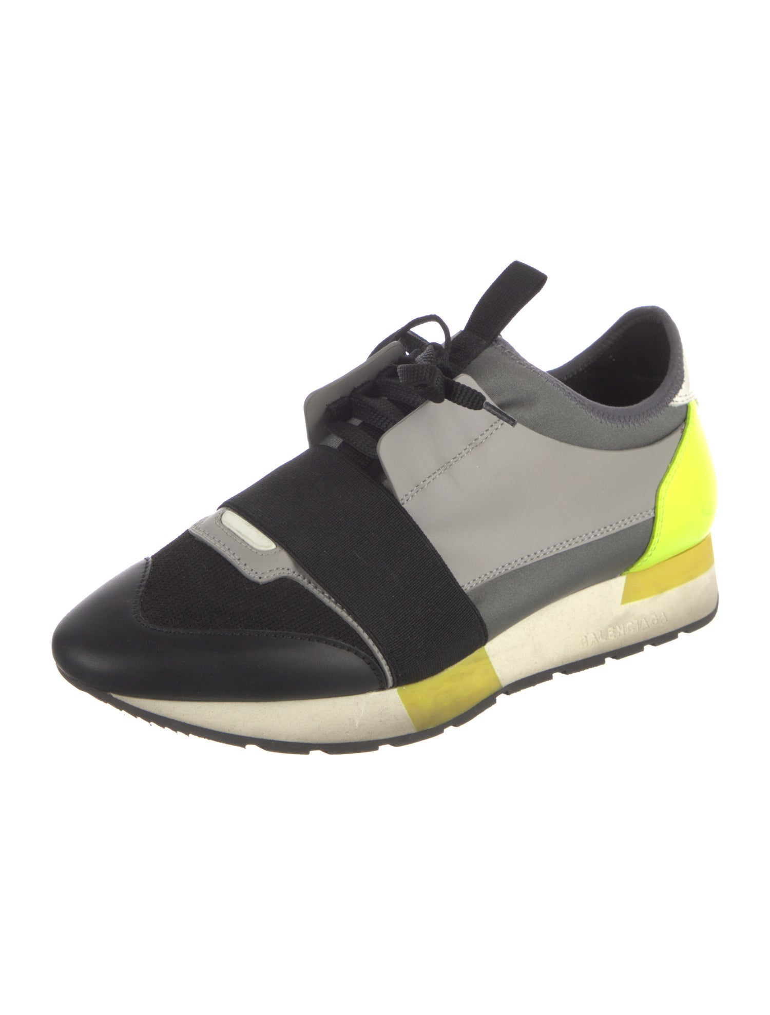 Balenciaga Race Runner Low Top Athletic Sneakers