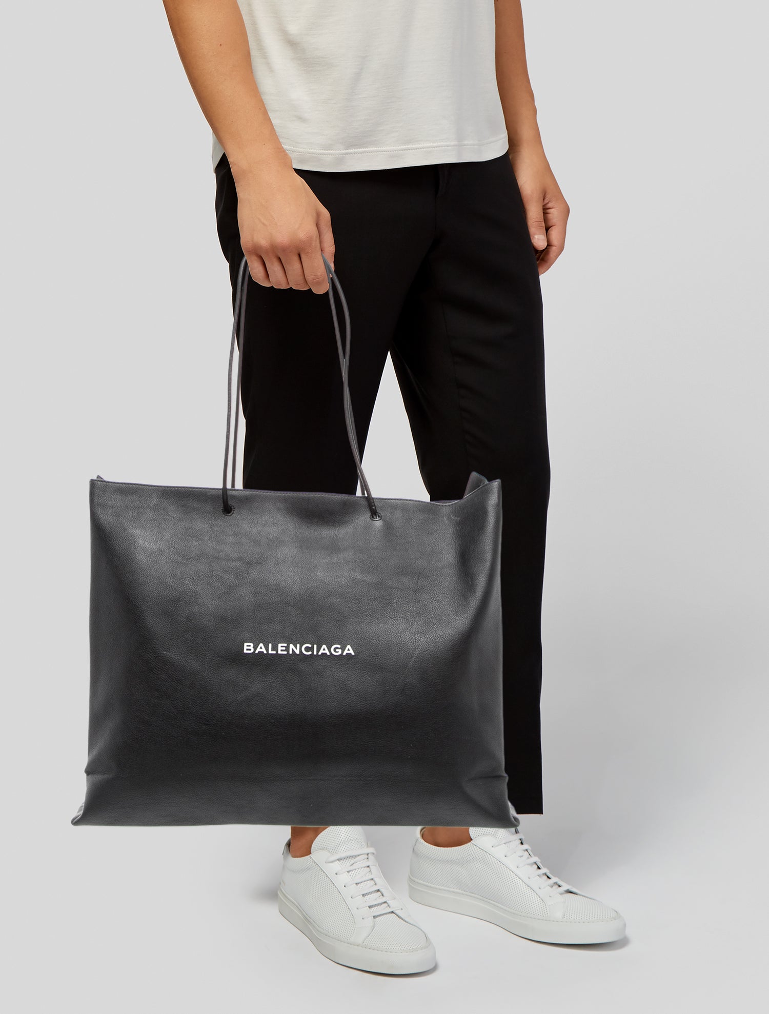 Balenciaga Leather Large Shopping