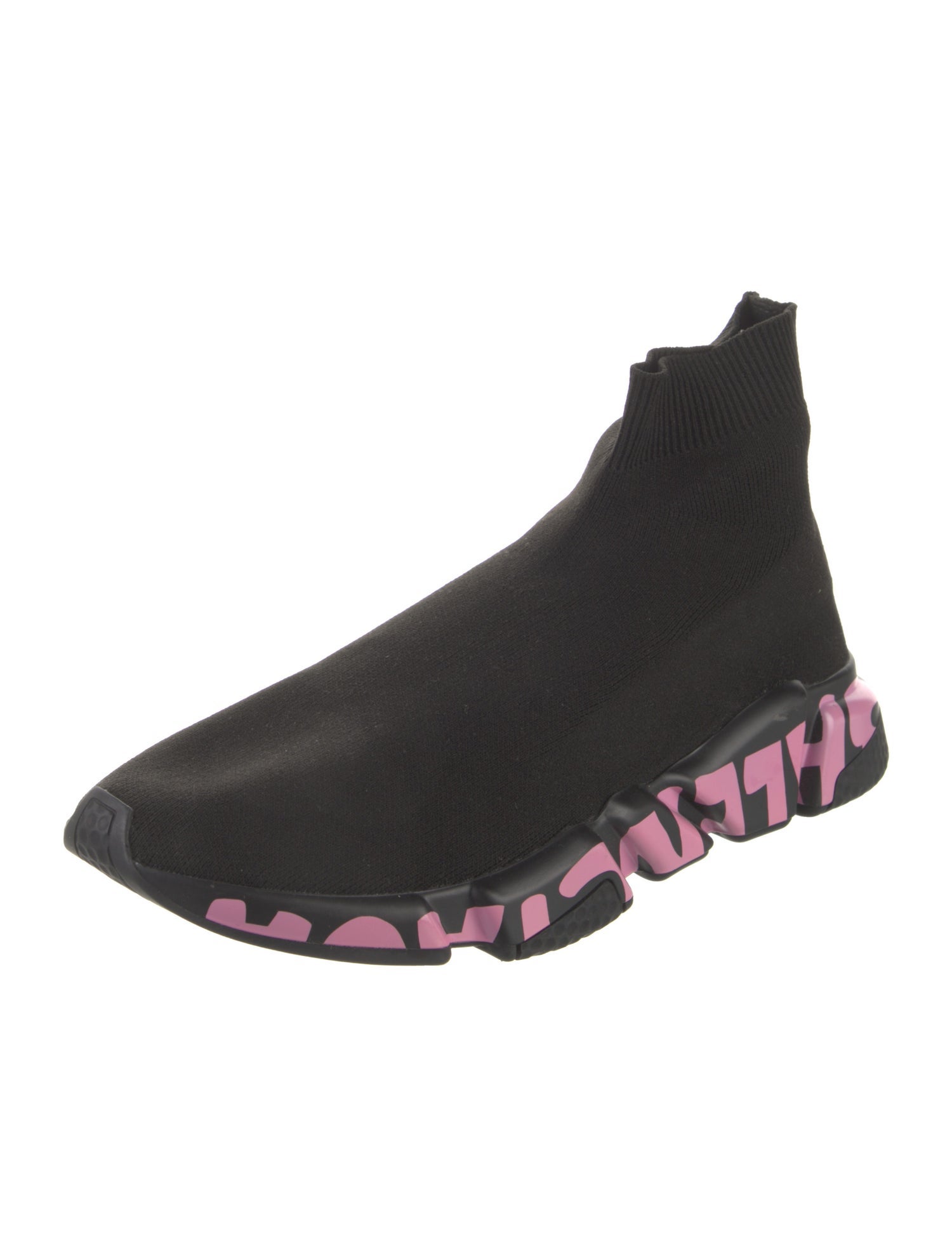 Balenciaga Speed Trainer 'Graffiti' Sock Sneakers