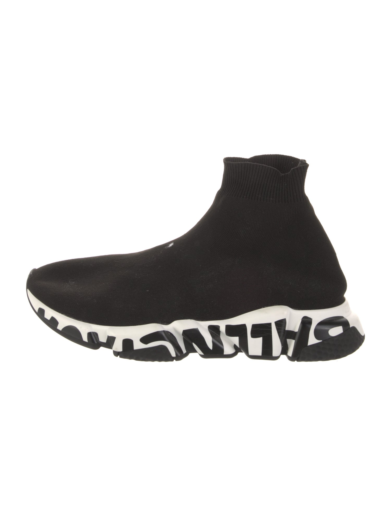 Balenciaga Speed Trainer 'Graffiti' Sock Sneakers