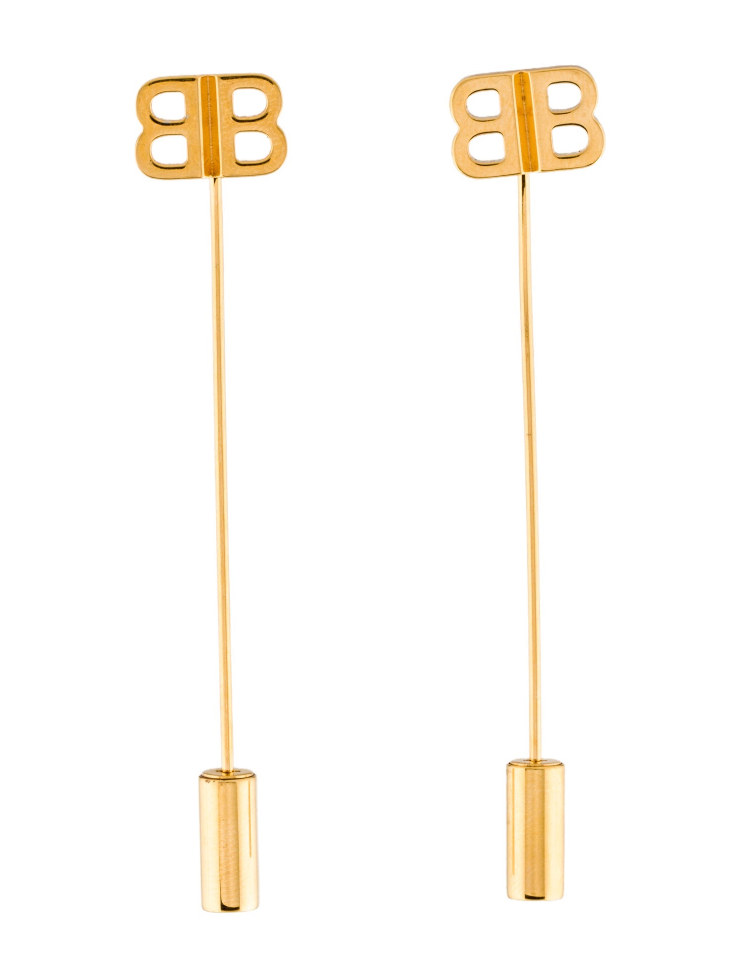 Balenciaga Pin BB Earrings