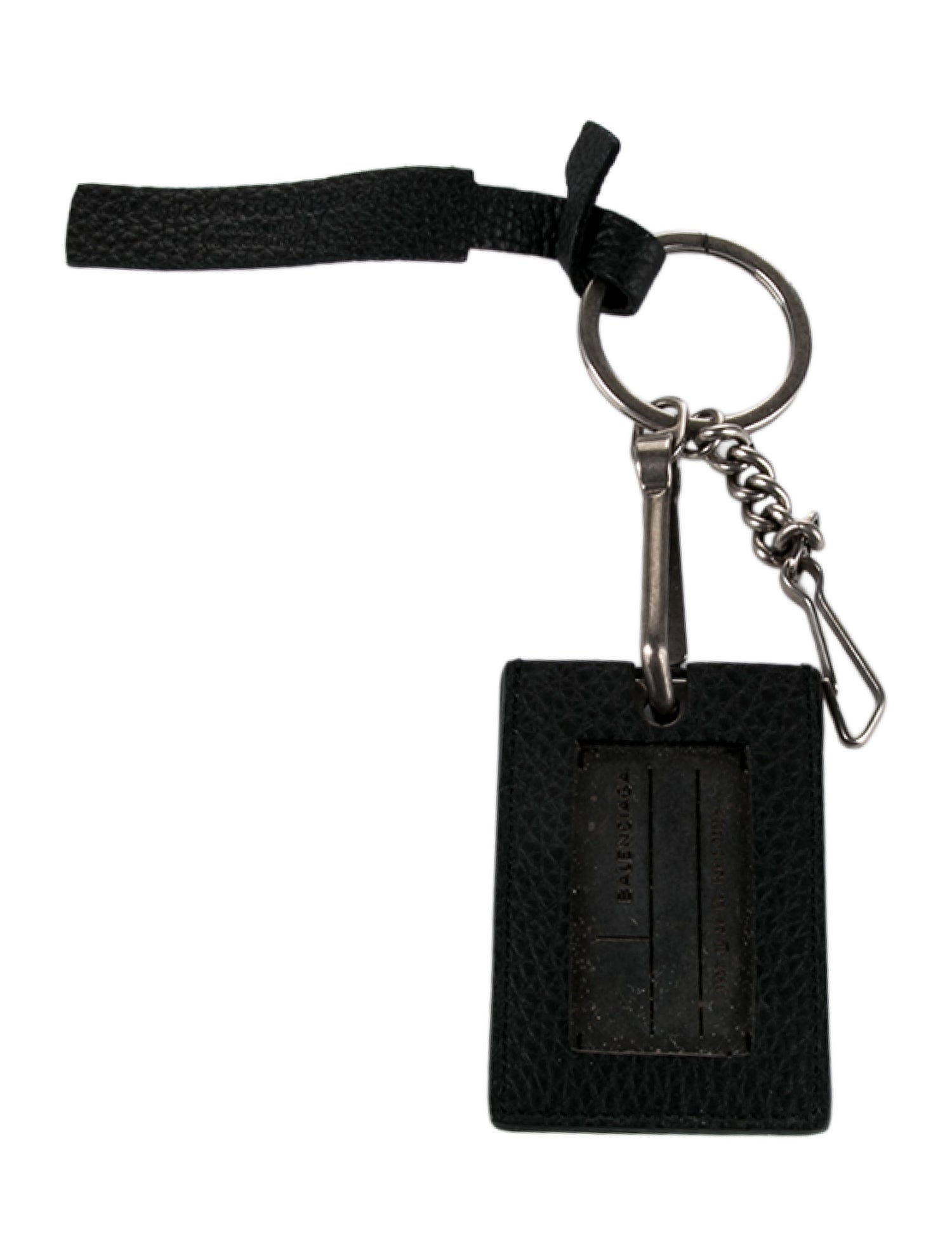 Balenciaga Leather Keychain w/Tags