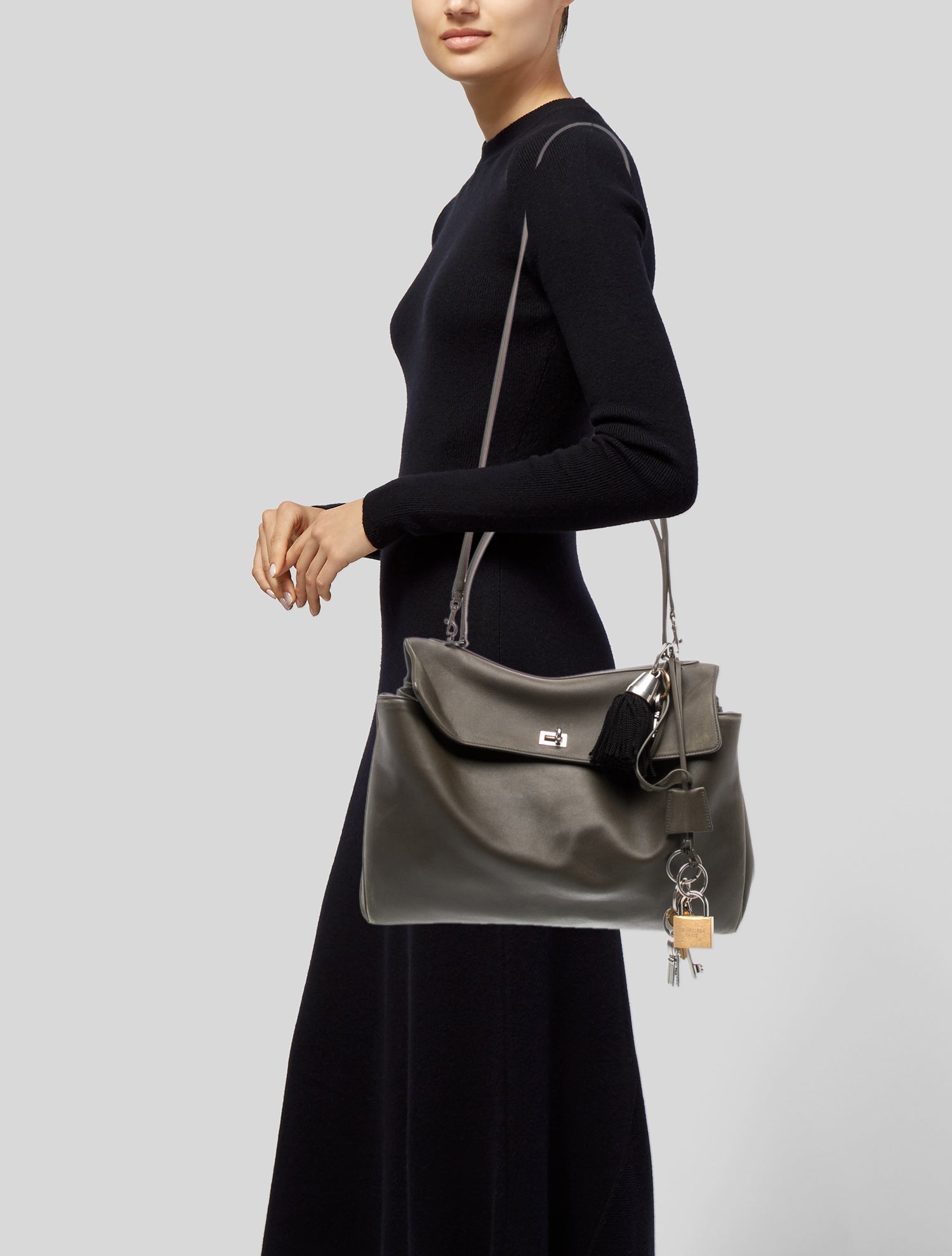 Balenciaga Leather Rodeo Large 2024
