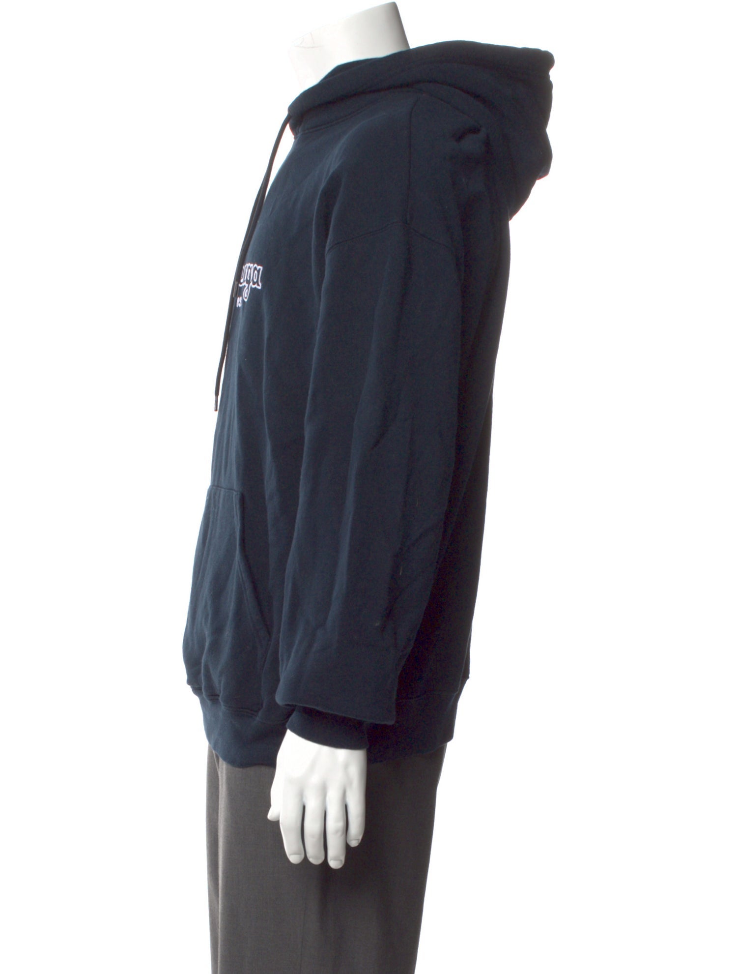 Balenciaga 2019 Signature Logo Hoodie