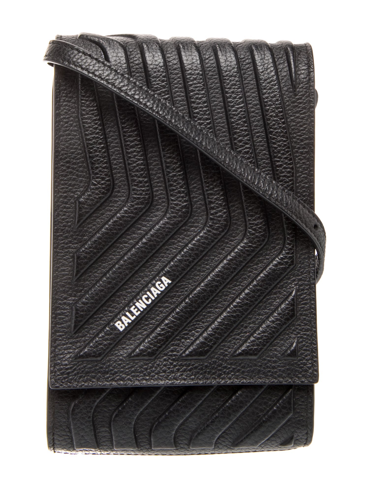 Balenciaga Leather Car Phone Holder