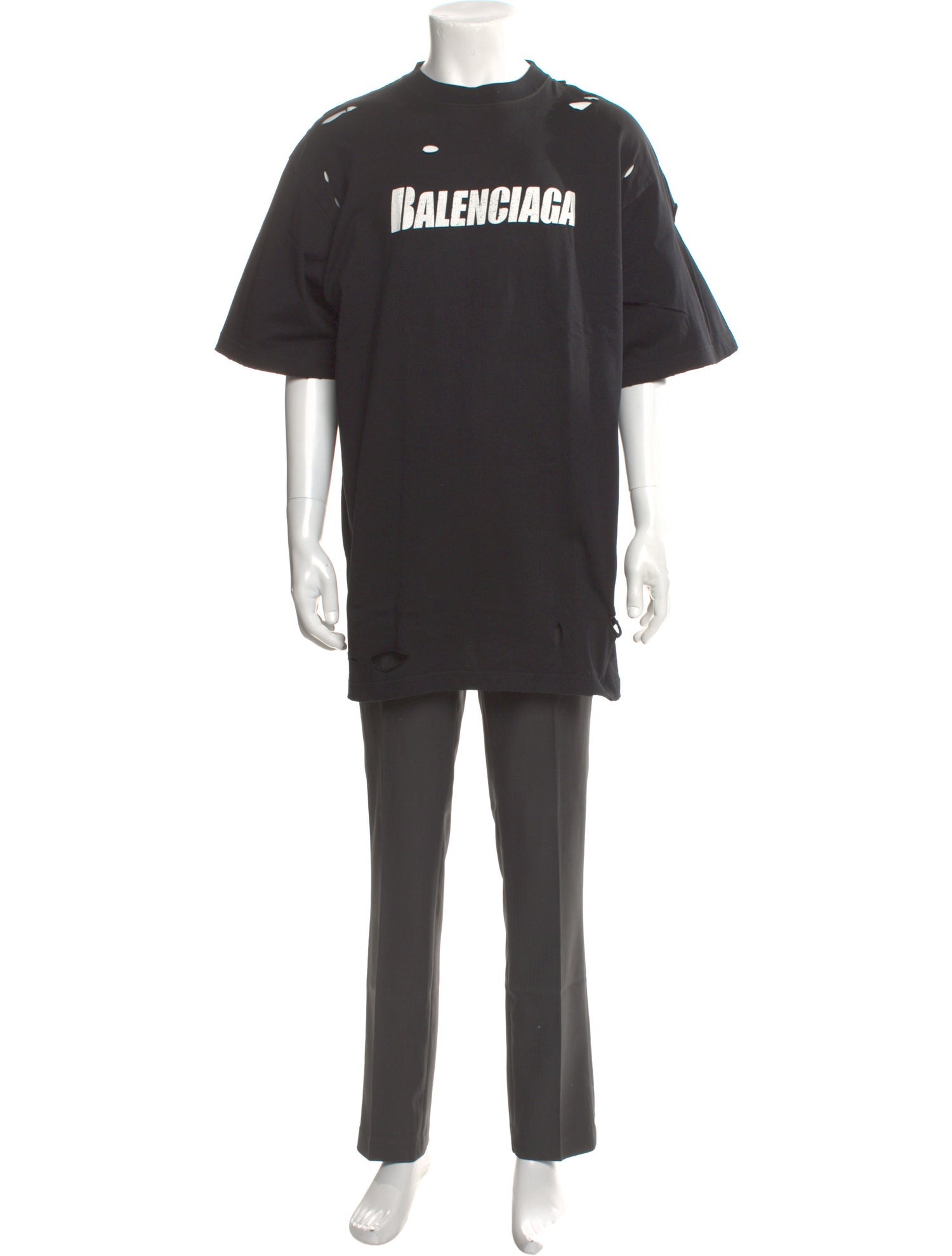 Balenciaga 2021 Graphic Print T-Shirt