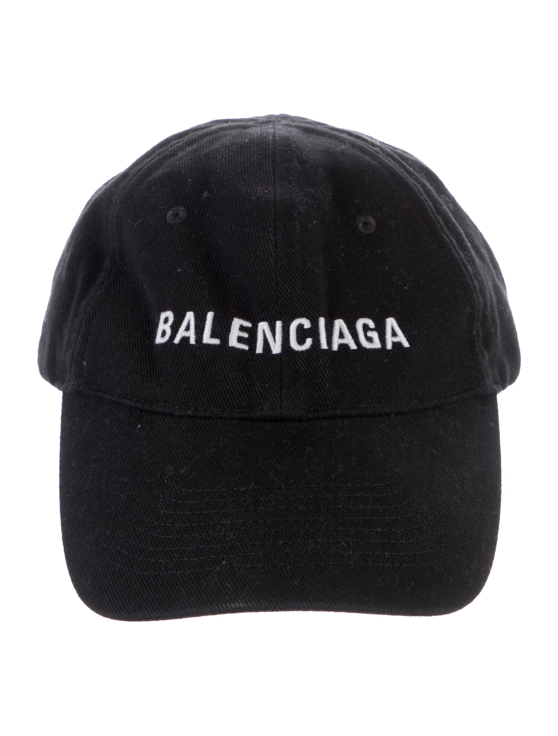 Balenciaga Embroidered Accent Baseball Hat