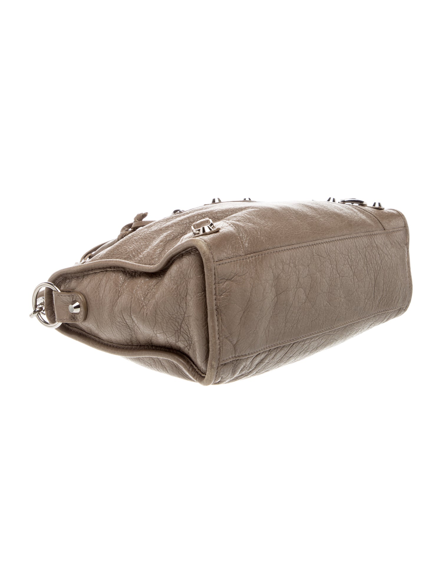 Balenciaga Leather City - Neutrals Crossbody Bags, Handbags