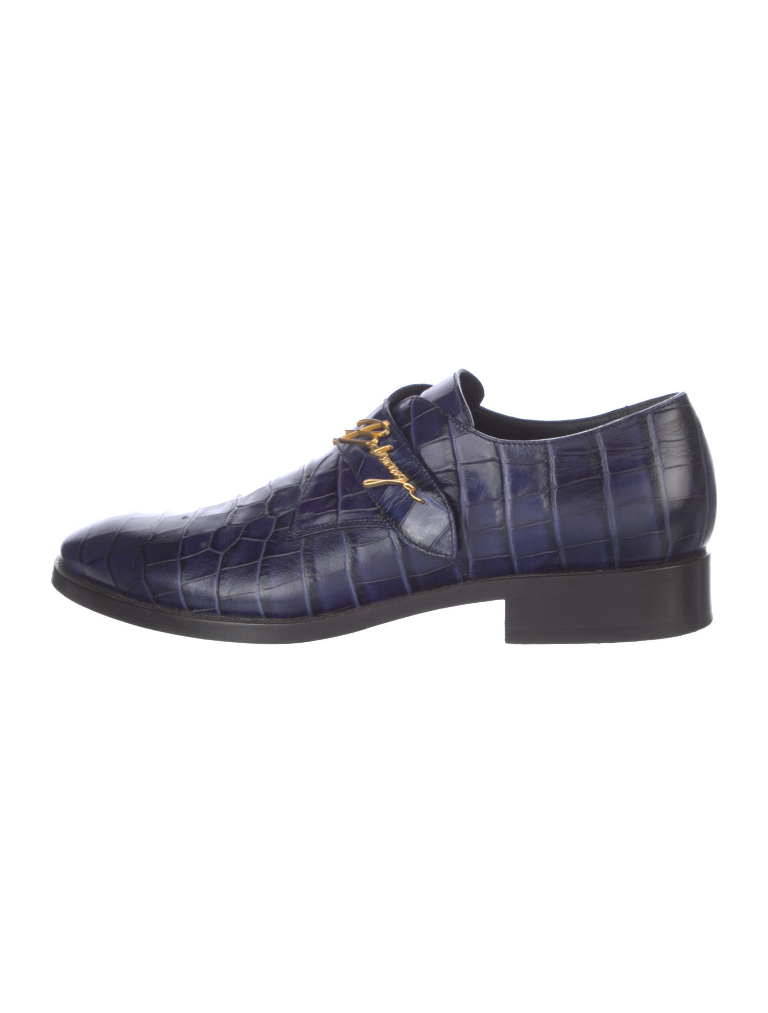 Balenciaga Leather Monk Straps