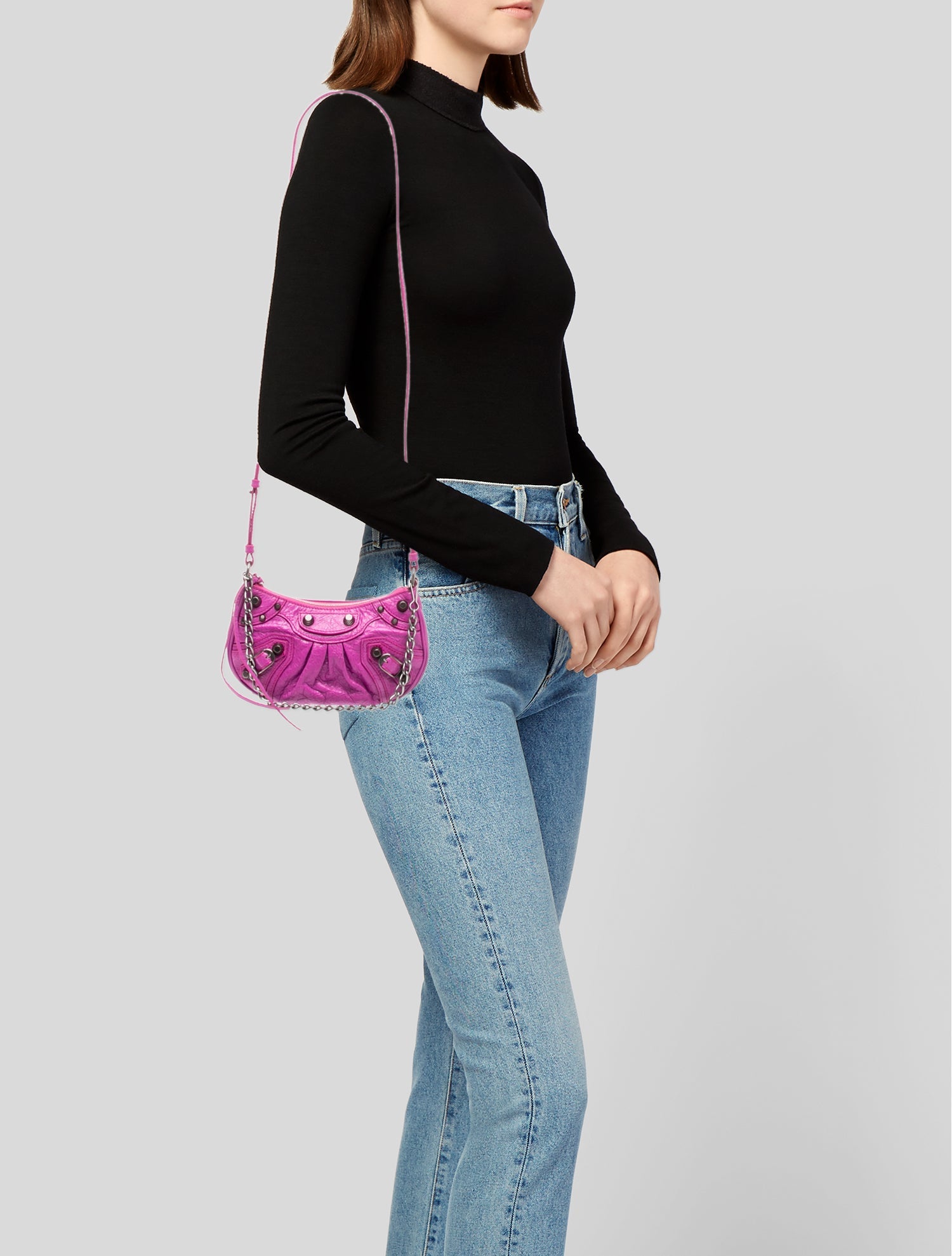 Balenciaga Leather Shoulder Bag