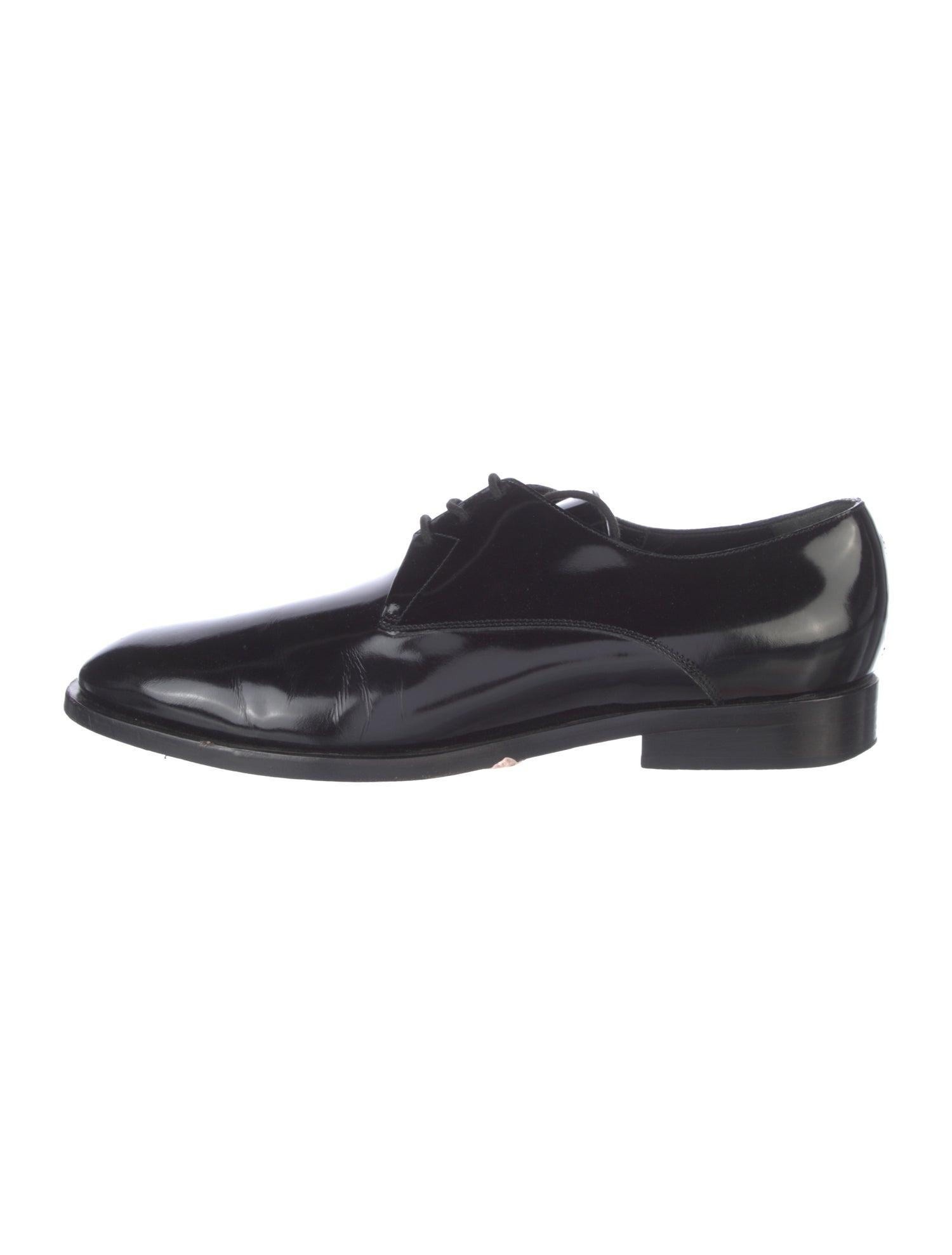 Balenciaga Patent Leather Derby Shoes