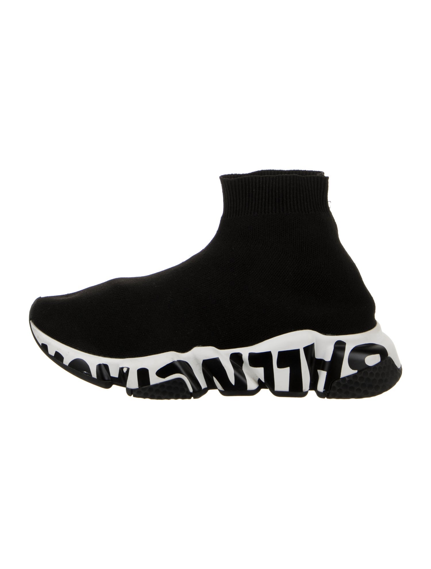 Balenciaga Speed Trainer 'Graffiti' Sock Sneakers Sock Sneakers