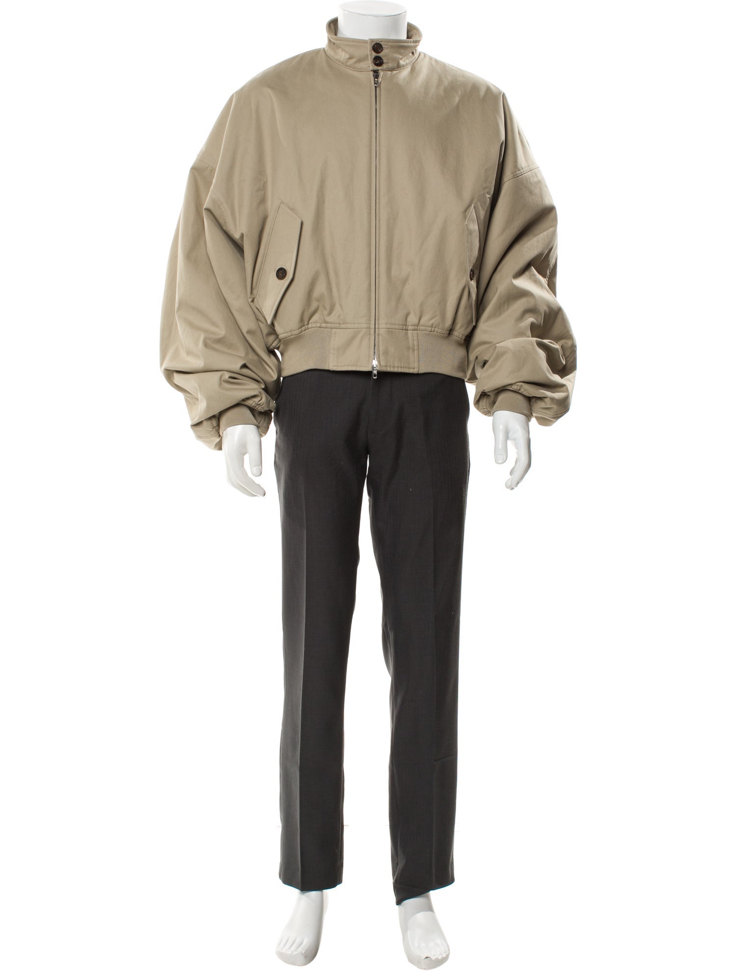 Balenciaga 2025 Round Harrington Windbreaker