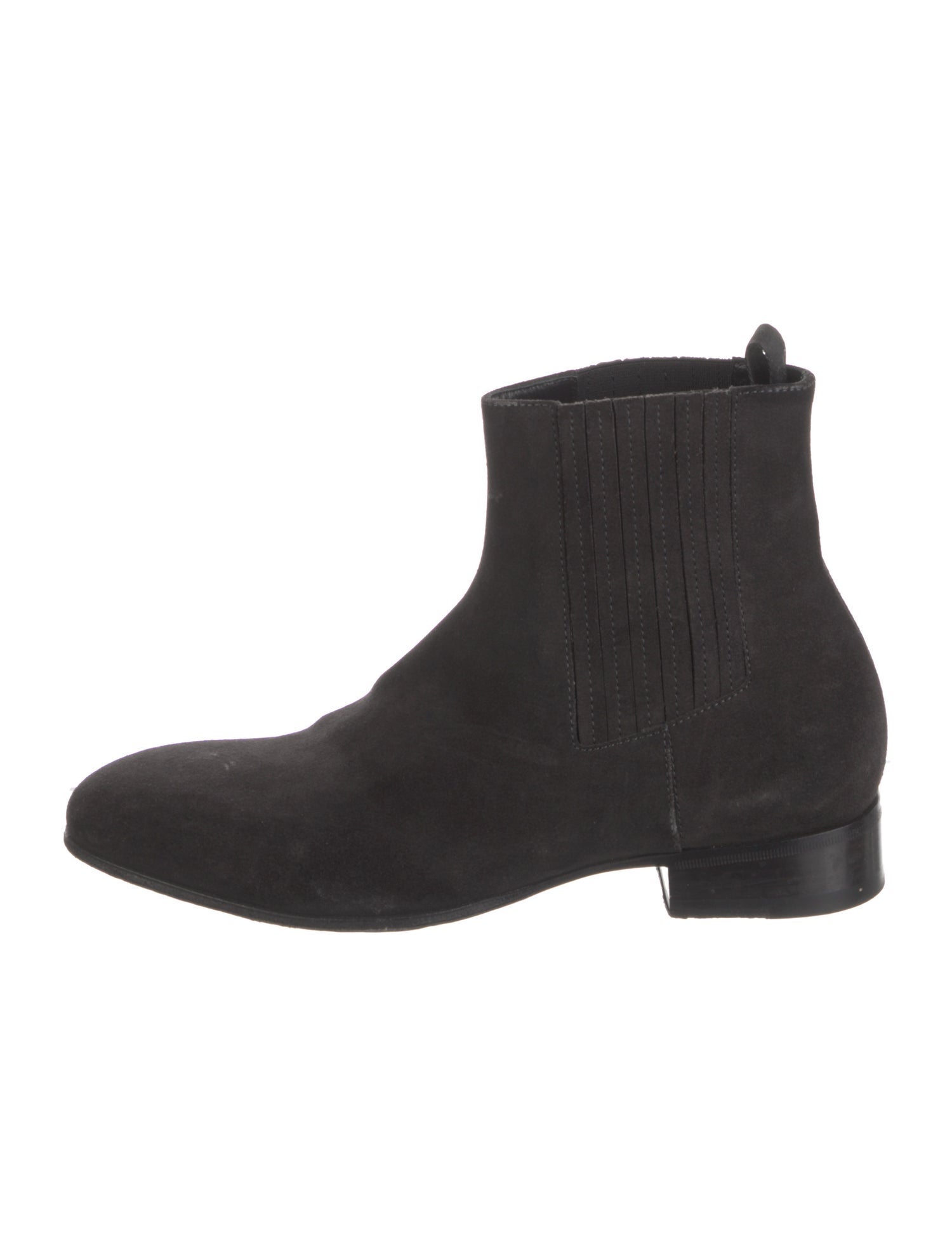 Balenciaga Suede Chelsea Boots