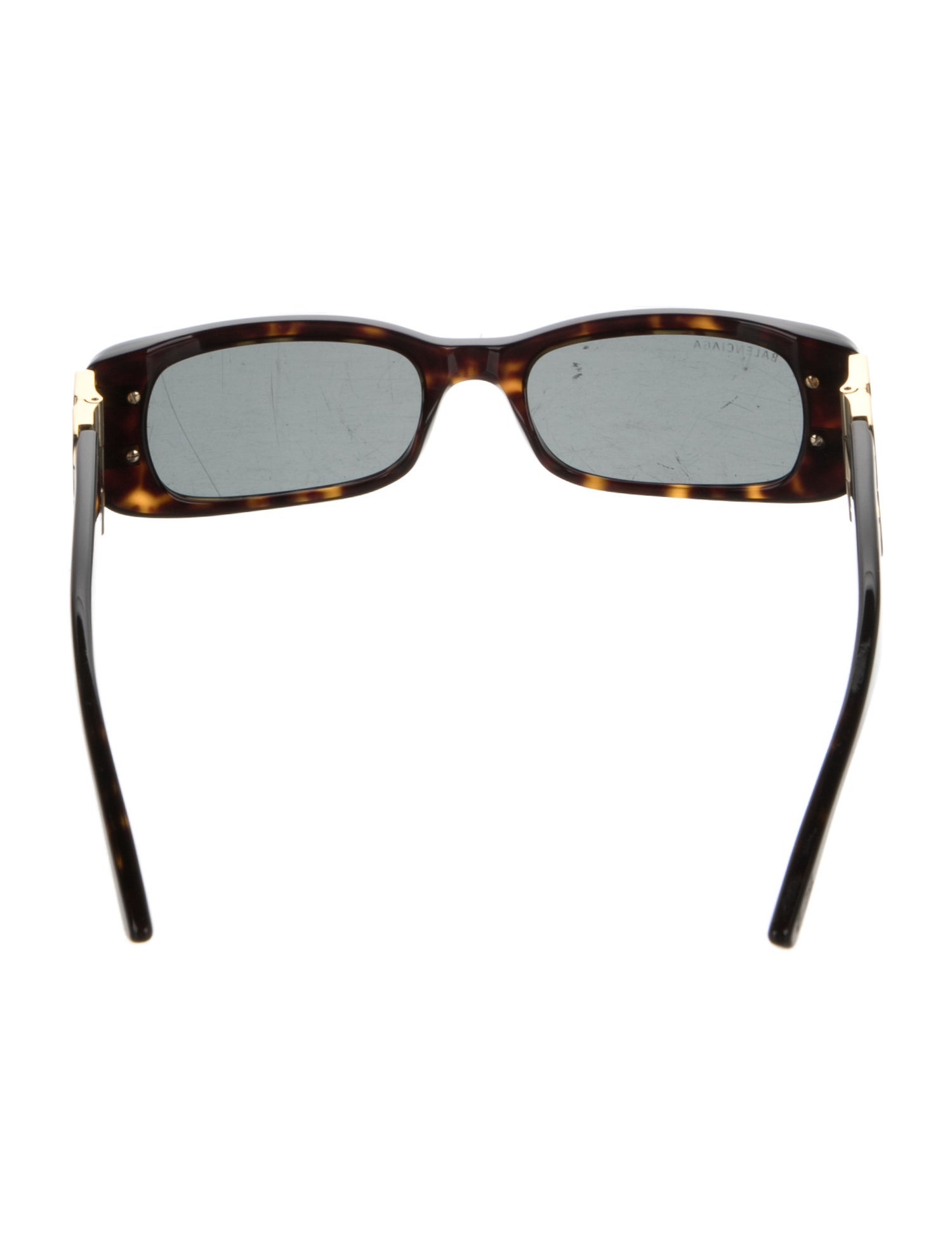 Balenciaga Square Tinted Sunglasses