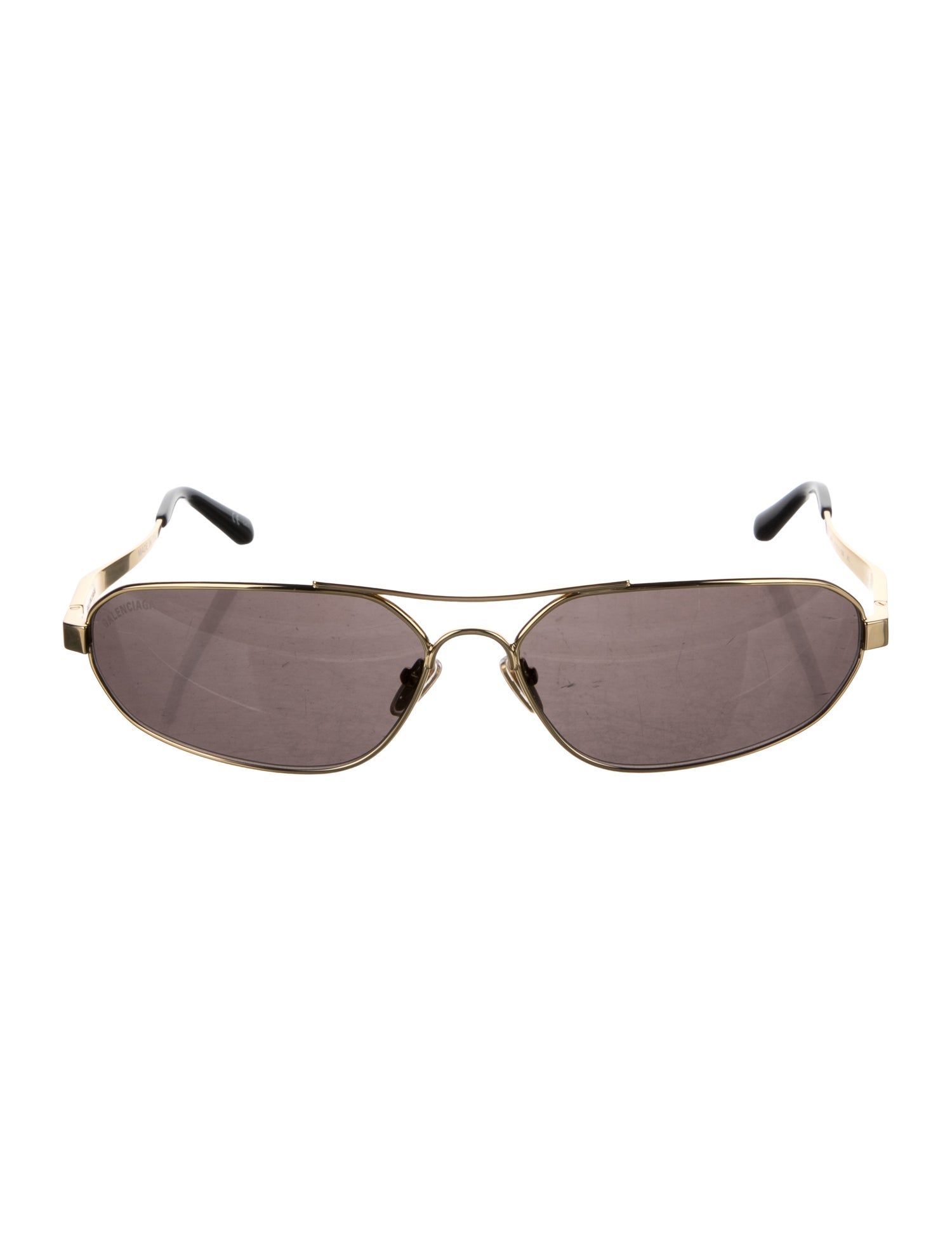 Balenciaga Aviator Tinted Sunglasses