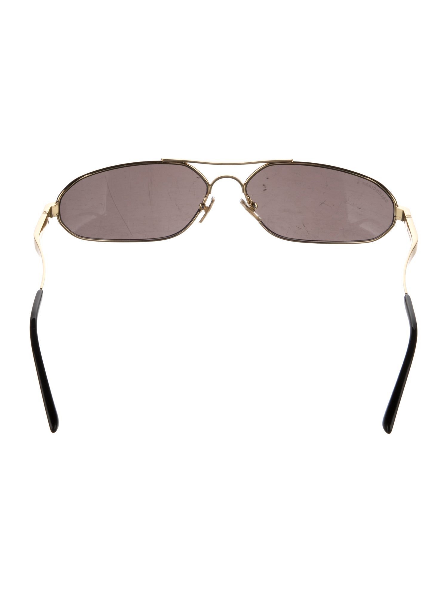Balenciaga Aviator Tinted Sunglasses