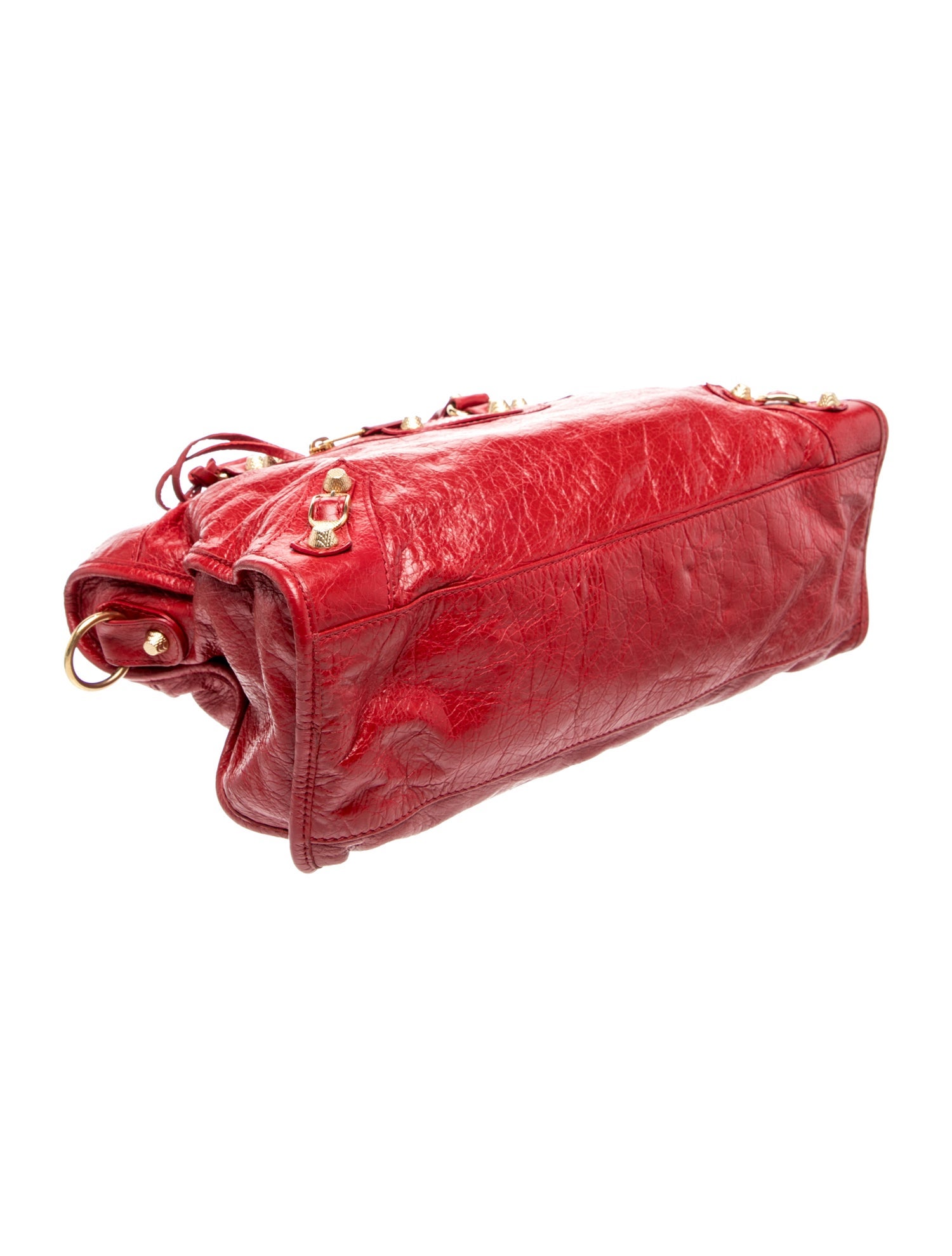 Balenciaga Giant Motocross City Giant 12 - Red Shoulder Bags
