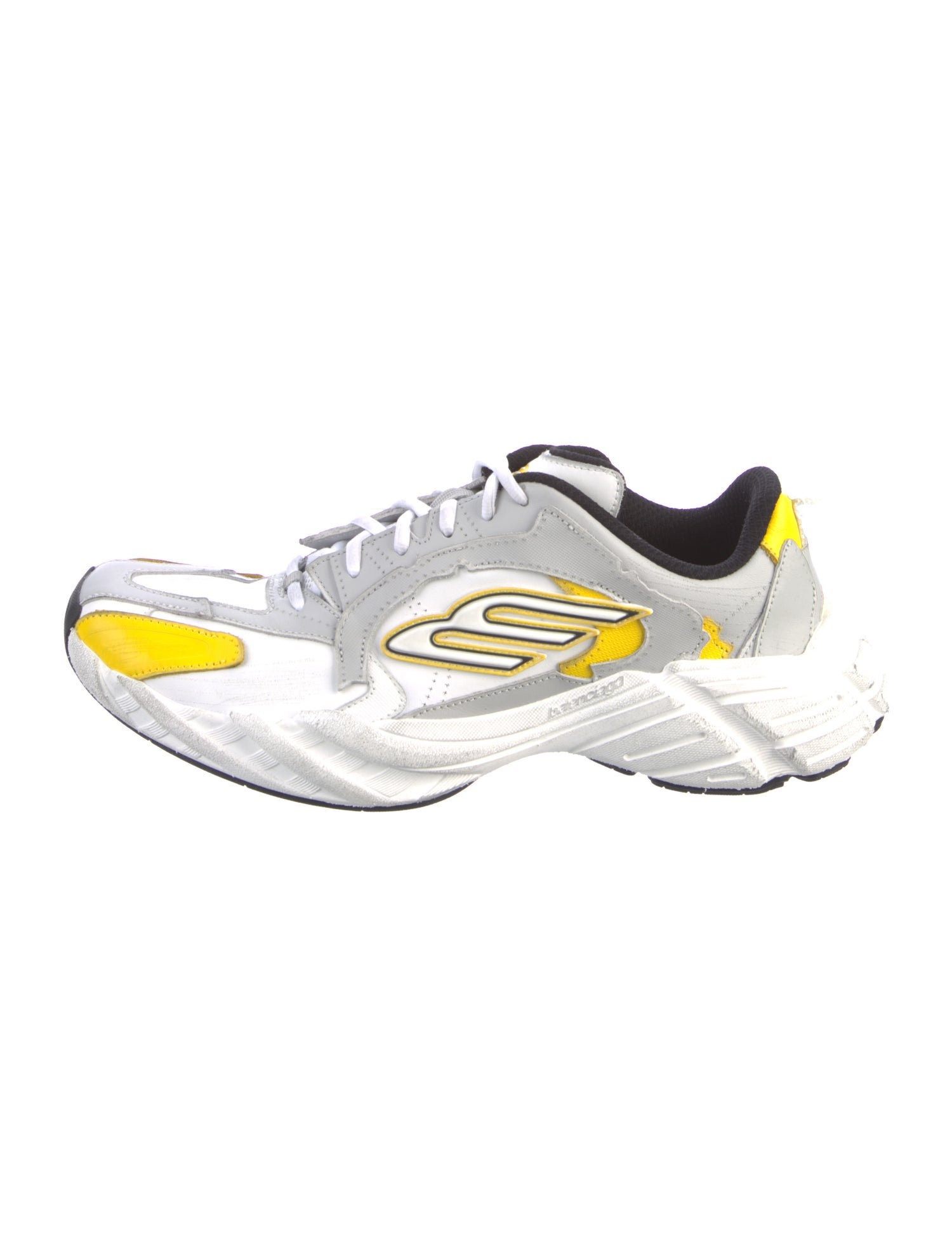 Balenciaga Colorblock Pattern Sneakers