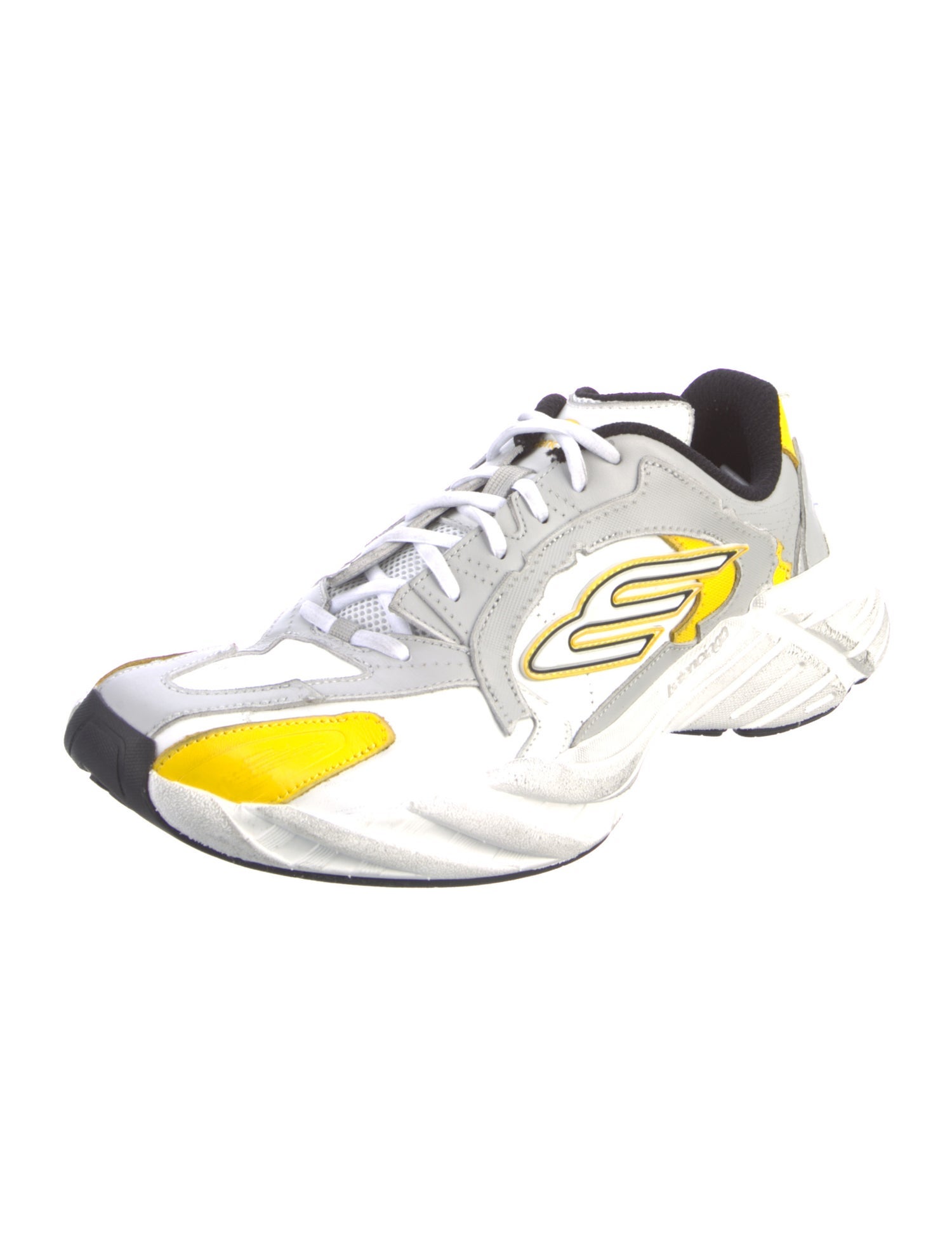 Balenciaga Colorblock Pattern Sneakers