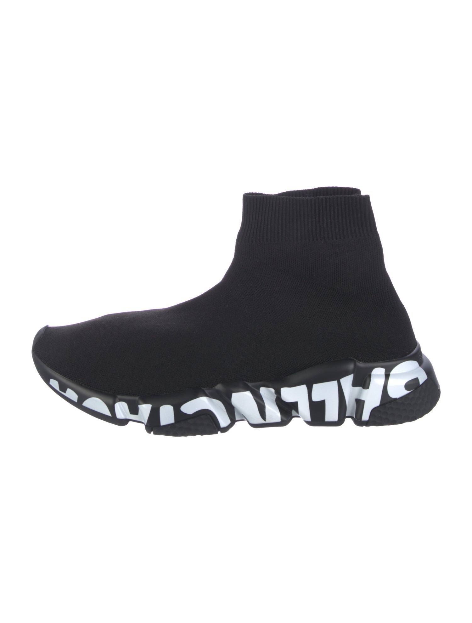 Balenciaga Speed Trainer 'Graffiti' Sock Sneakers